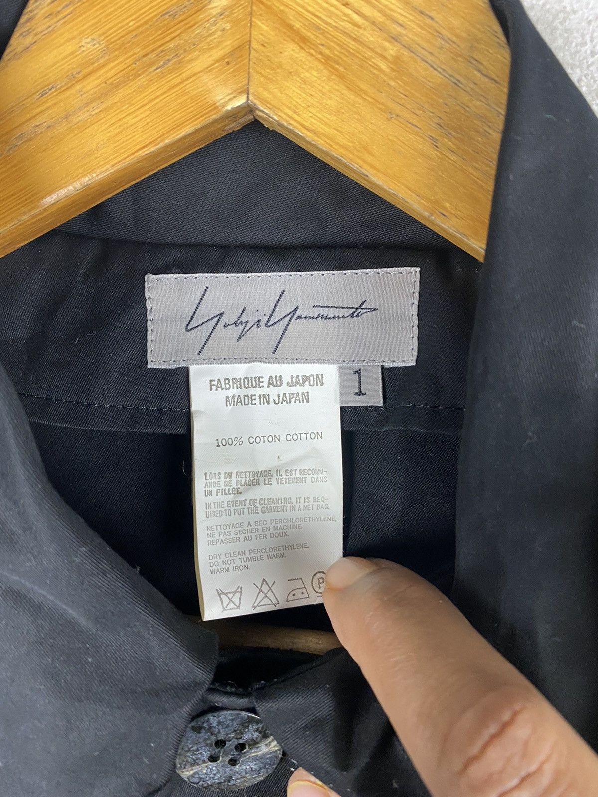 Yohji Yamamoto 🔥YOHJI YAMAMOTO POUR HOMME SHIRTS JACKET CROPPED STYLE Size US S / EU 44-46 / 1 - 8 Thumbnail