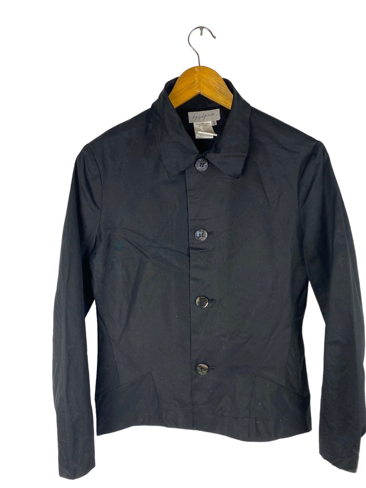 Yohji Yamamoto 🔥YOHJI YAMAMOTO POUR HOMME SHIRTS JACKET CROPPED STYLE Size US S / EU 44-46 / 1 - 3 Thumbnail