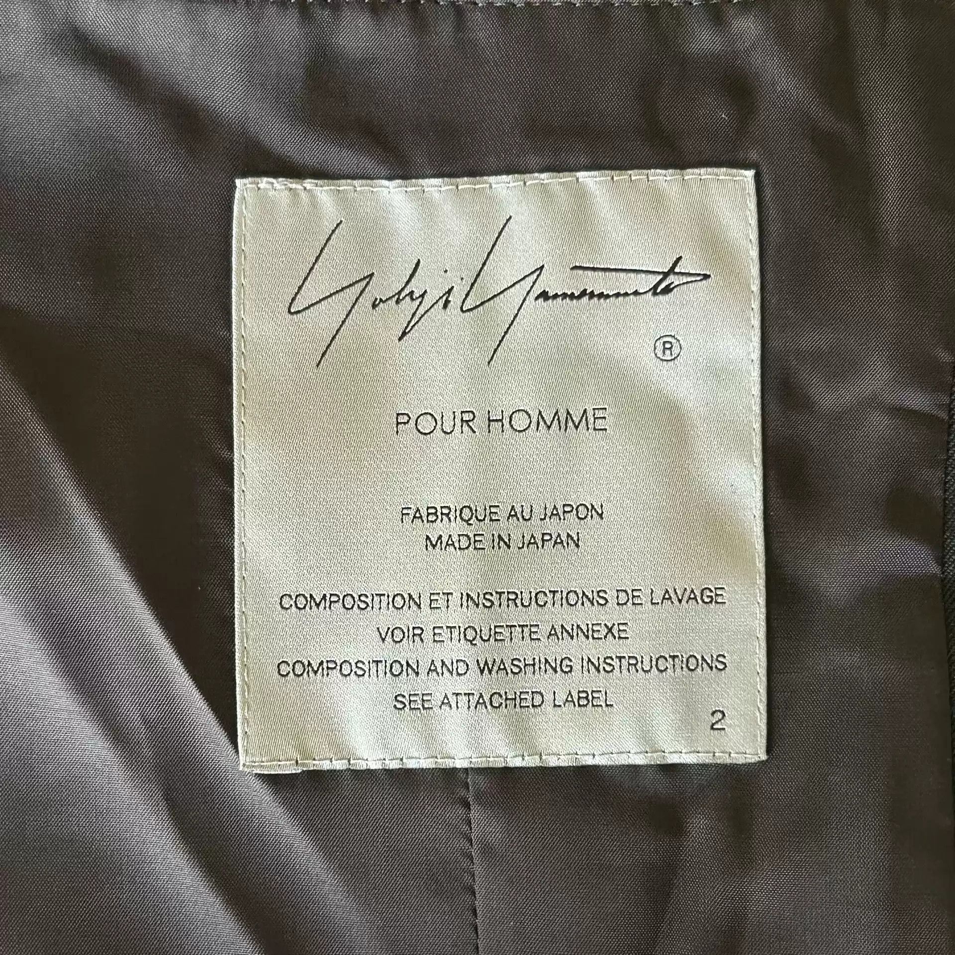 Yohji Yamamoto Yohji Yamamoto 21aw Double Collar Suit Size US M / EU 48-50 / 2 - 4 Thumbnail