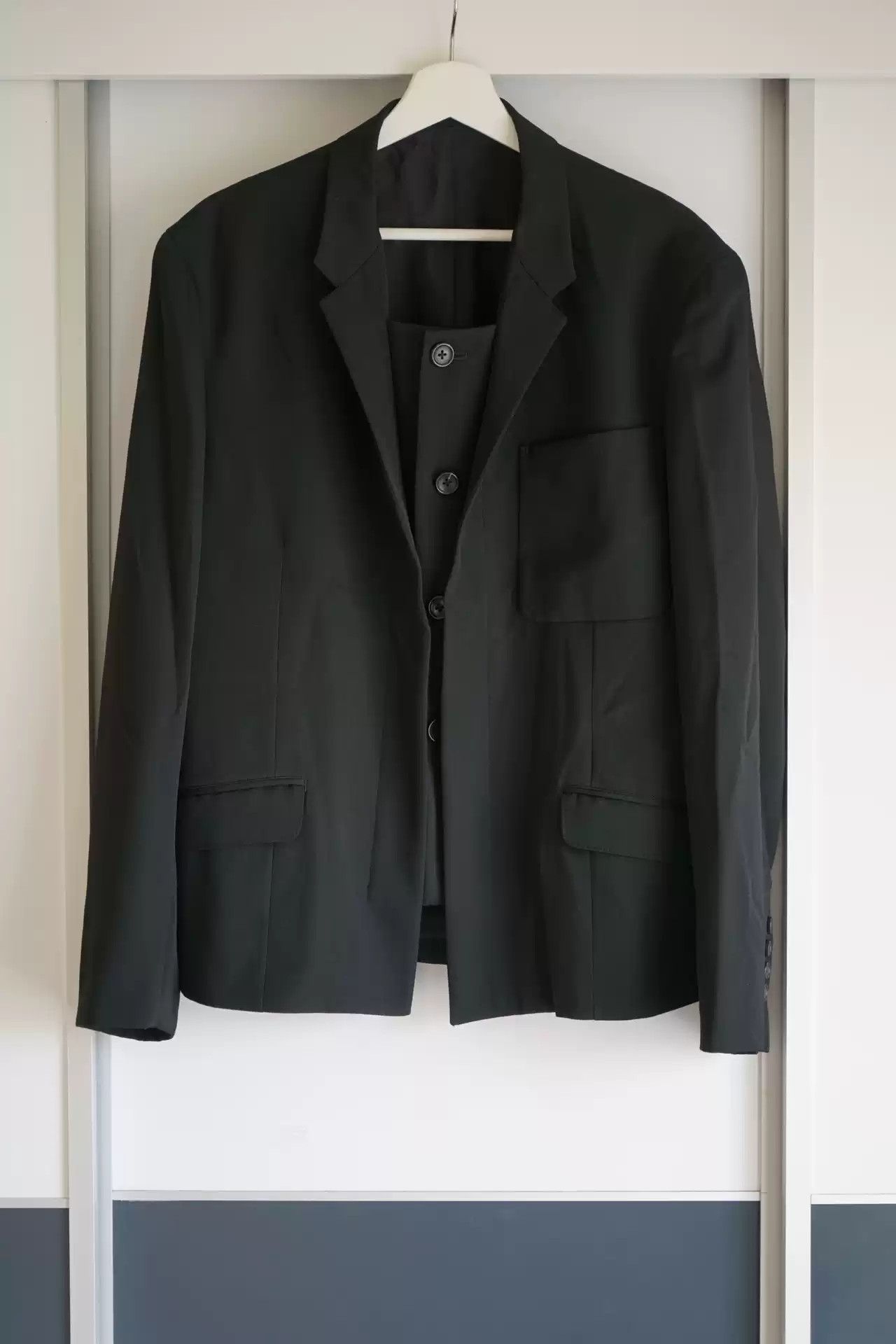 Yohji Yamamoto Yohji Yamamoto 21aw Double Collar Suit Size US M / EU 48-50 / 2 - 2 Thumbnail