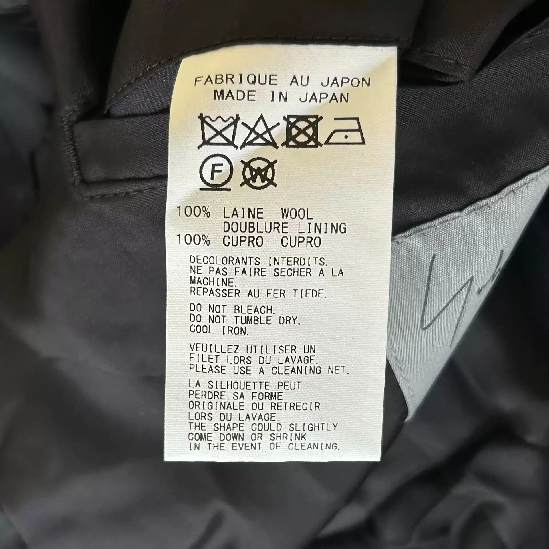 Yohji Yamamoto Yohji Yamamoto 21aw Double Collar Suit Size US M / EU 48-50 / 2 - 5 Thumbnail