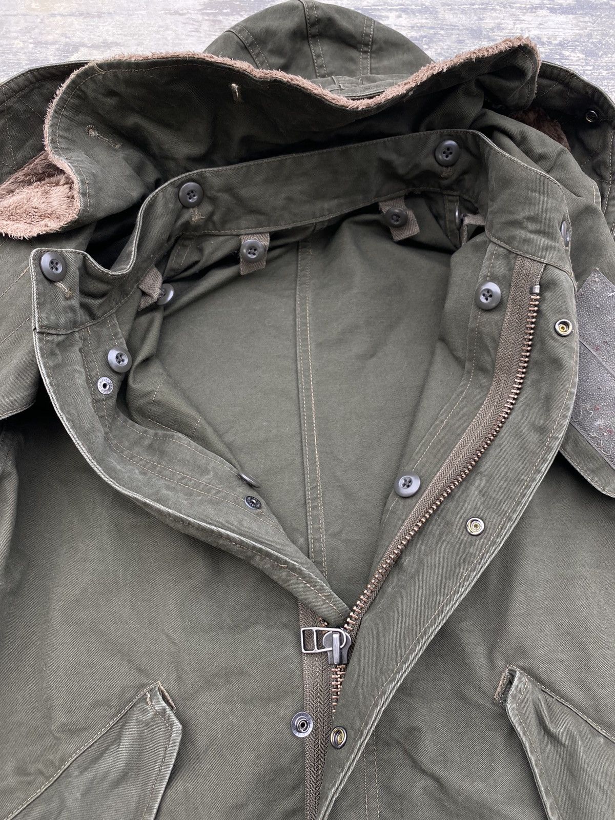Vintage VINTAGE JAPAN MILITARY FATIGUE FISHTAIL GORPCORE RAVE PARKAS Size US S / EU 44-46 / 1 - 6 Thumbnail