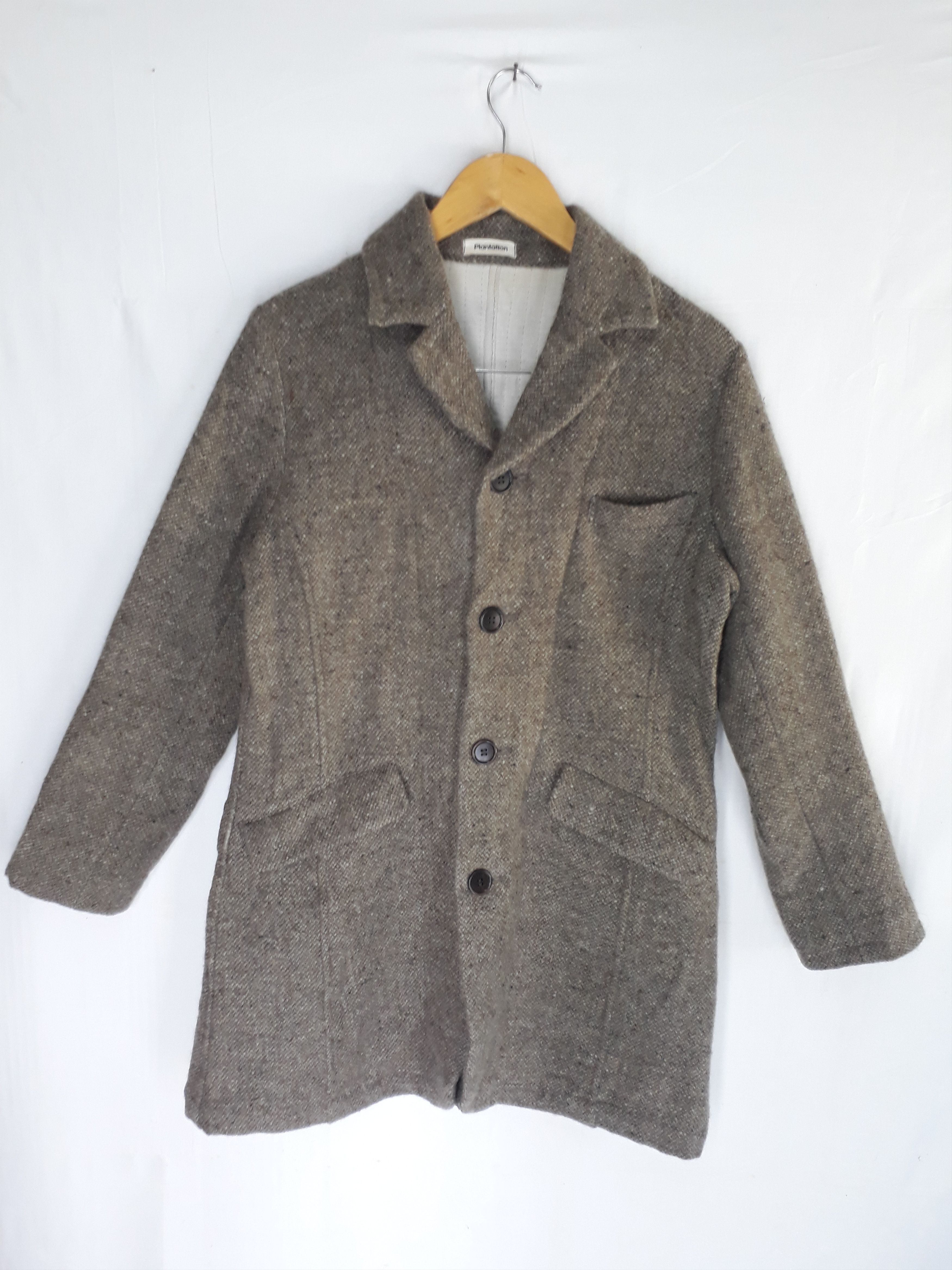 Issey Miyake 80's Plantation By Issey Miyake Long Coat Size US S / EU 44-46 / 1 - 1 Thumbnail