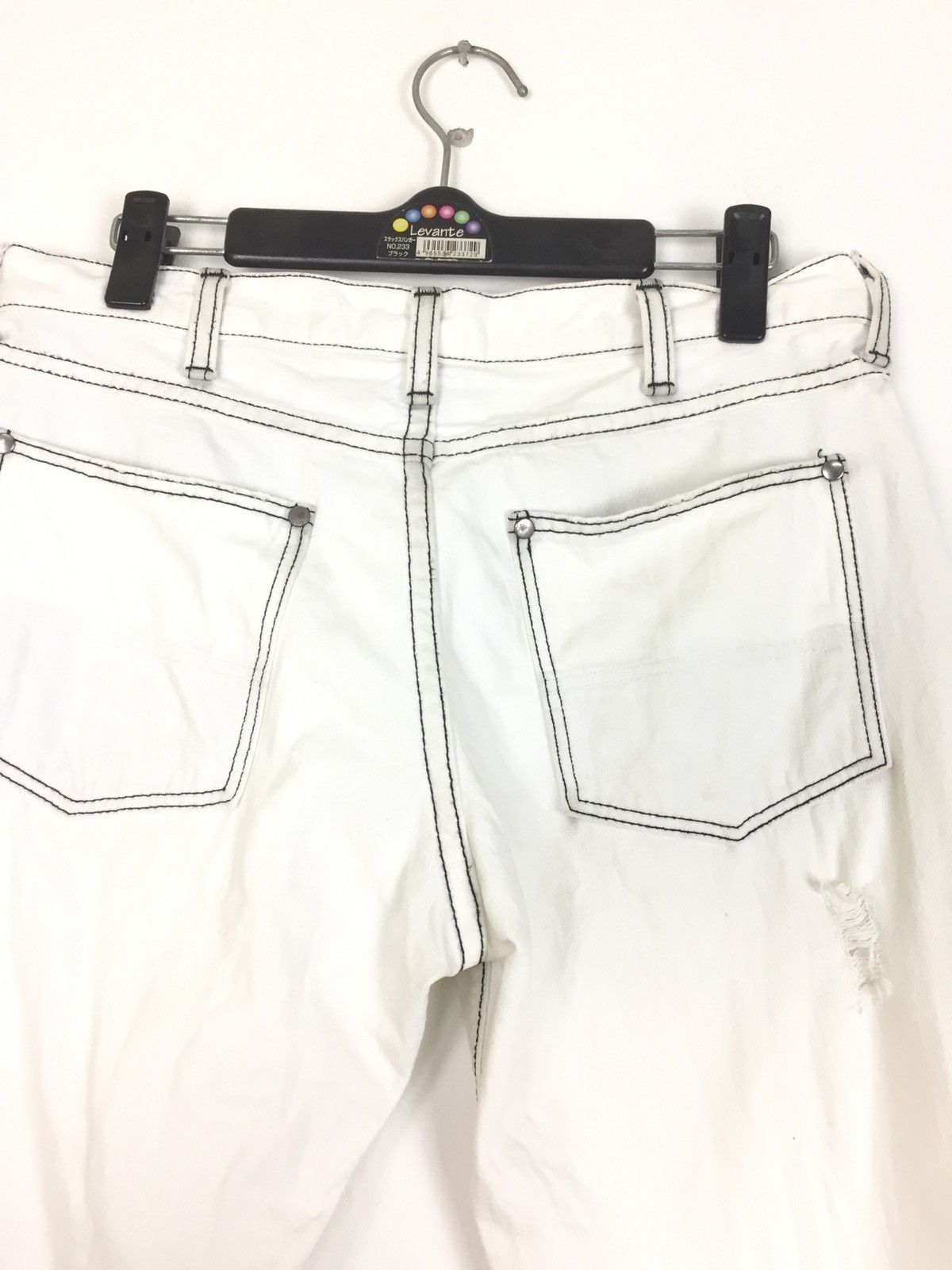 Number (N)ine Rare numbernine distress jeans Size US 31 - 2 Thumbnail