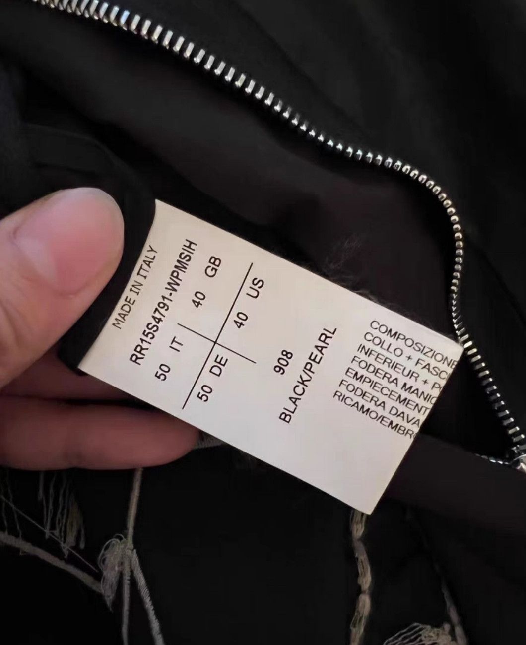 Rick Owens Rick Owens ro embroidery grimace ma1 jacket super rare Size US M / EU 48-50 / 2 - 6 Thumbnail