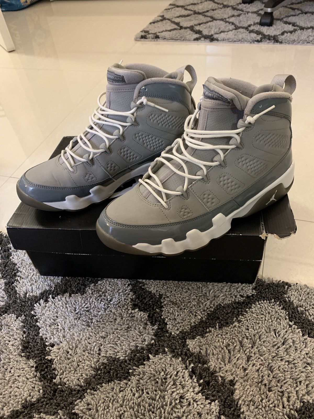 Nike Air Jordan 9 Retro 2012 Cool Grey 2012 | Grailed