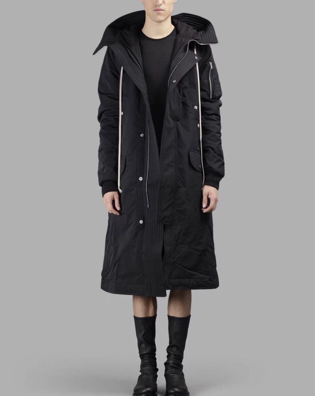 Rick Owens Rick Owens ro bomber coat same style of Kanye Size US S / EU 44-46 / 1 - 6 Thumbnail