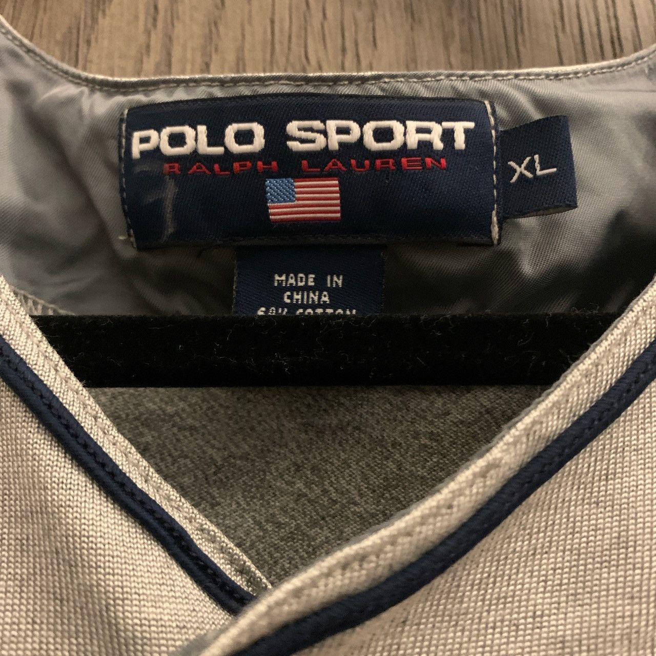 Polo Ralph Lauren Vintage 2003 Polo Sport Baseball jersey Size US XL / EU 56 / 4 - 4 Thumbnail