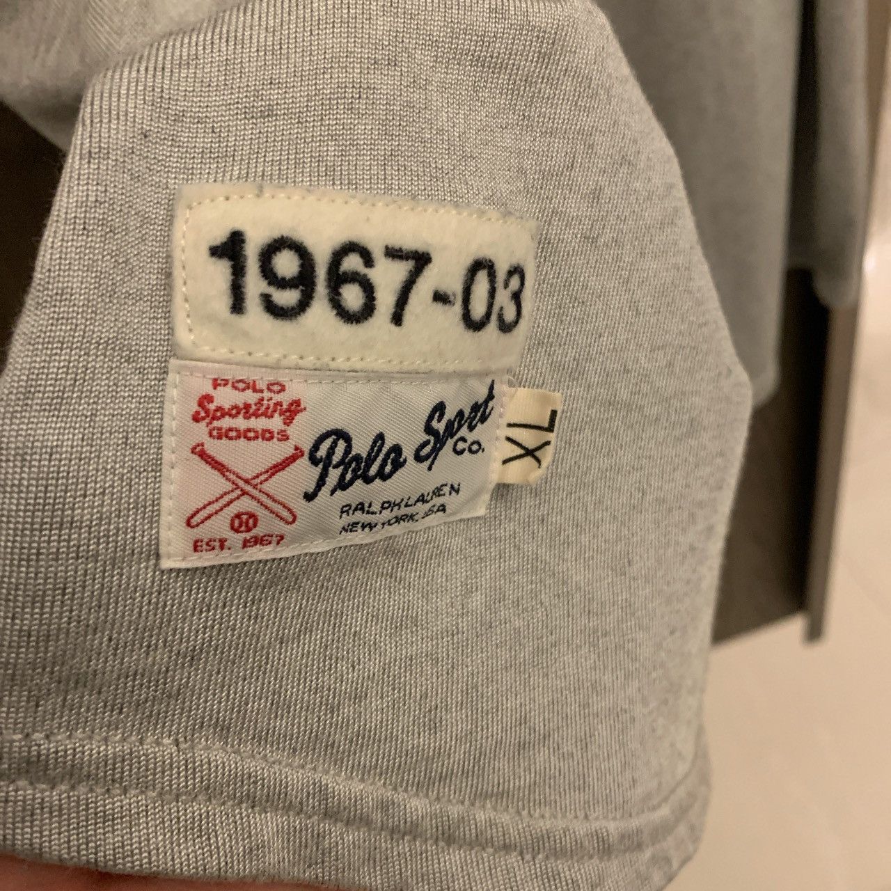 Polo Ralph Lauren Vintage 2003 Polo Sport Baseball jersey Size US XL / EU 56 / 4 - 3 Thumbnail