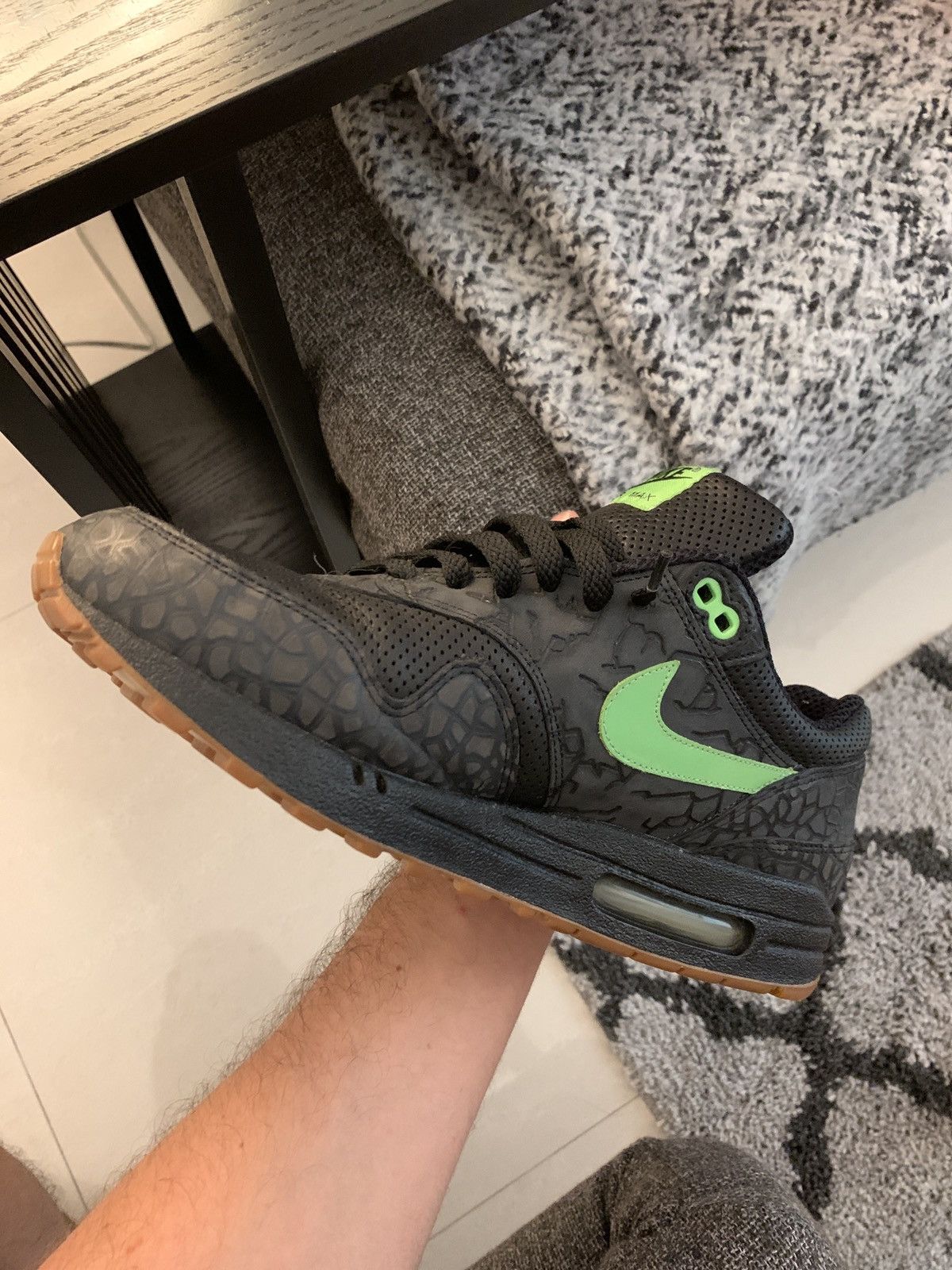 Huf × Nike Air Max 1 Premium Hufquake Size US 10 / EU 43 - 8 Thumbnail
