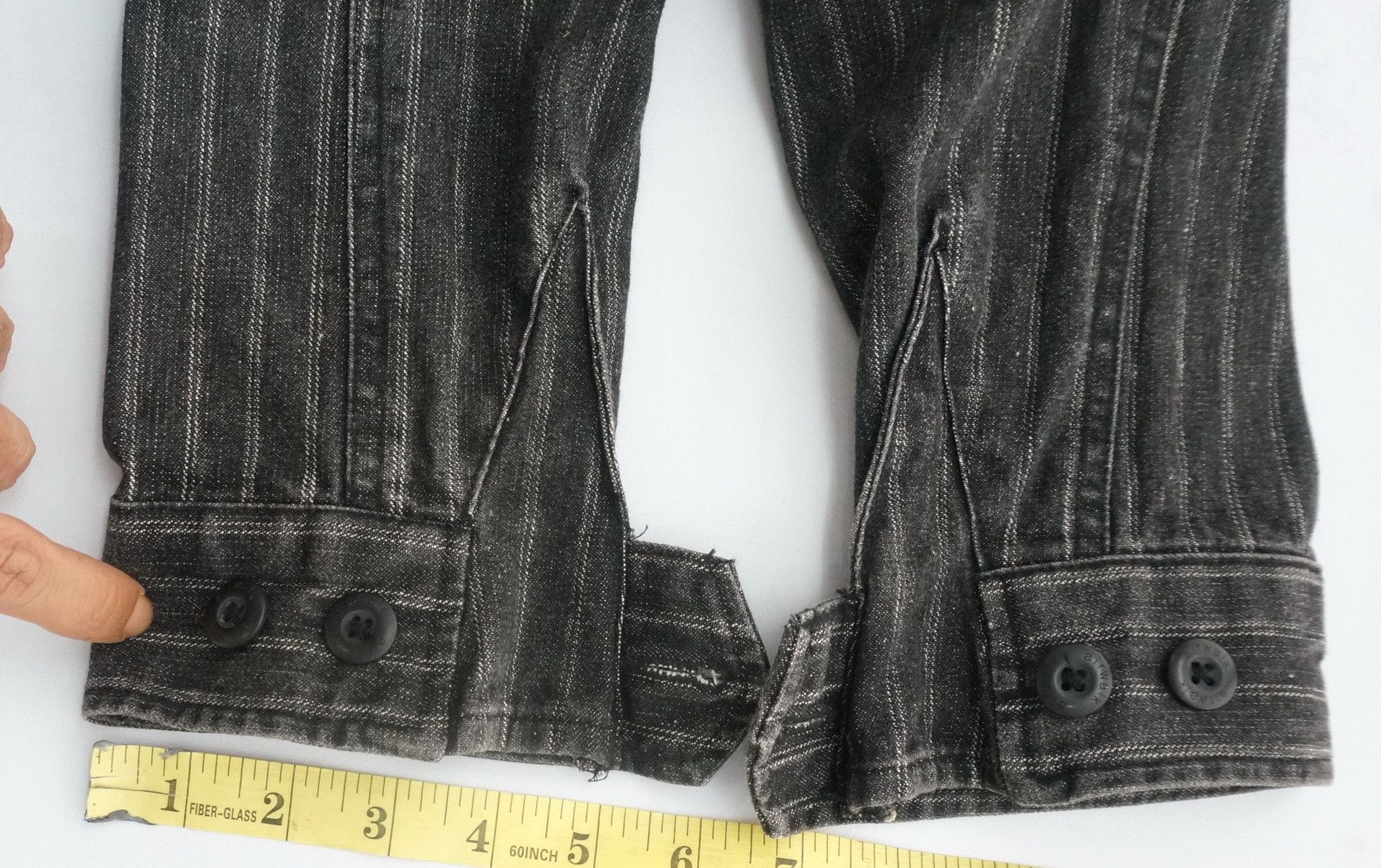 Airwalk AIRWALK Multipocket Striped Denim Jacket Size US S / EU 44-46 / 1 - 13 Thumbnail
