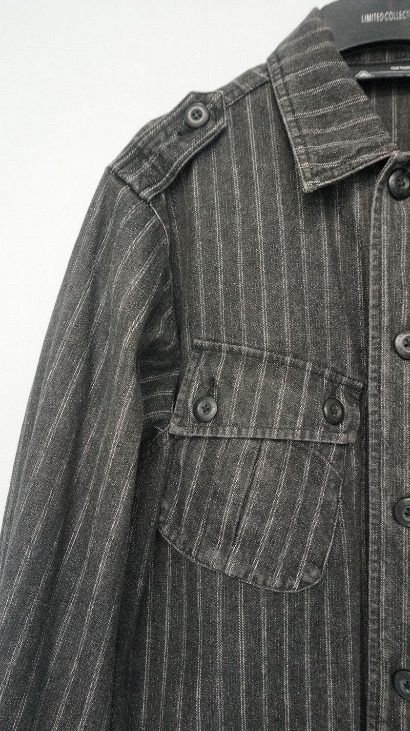 Airwalk AIRWALK Multipocket Striped Denim Jacket Size US S / EU 44-46 / 1 - 3 Thumbnail