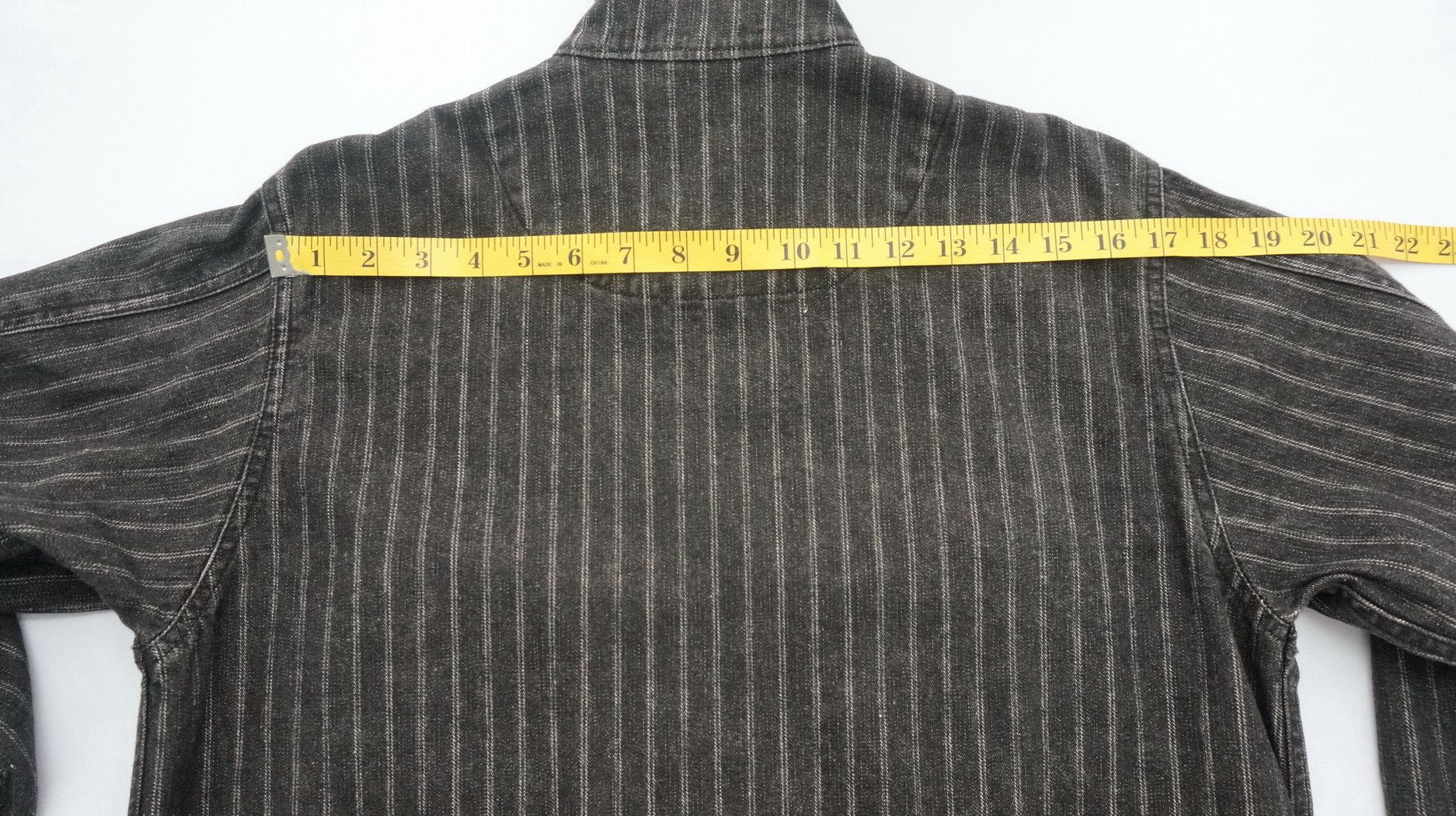 Airwalk AIRWALK Multipocket Striped Denim Jacket Size US S / EU 44-46 / 1 - 17 Thumbnail