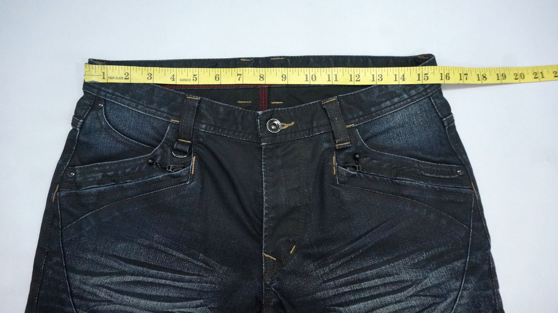 Japanese Brand Flare 🔥 NICOLE CLUB FOR MEN Low Rise Jeans Size US 30 / EU 46 - 14 Thumbnail