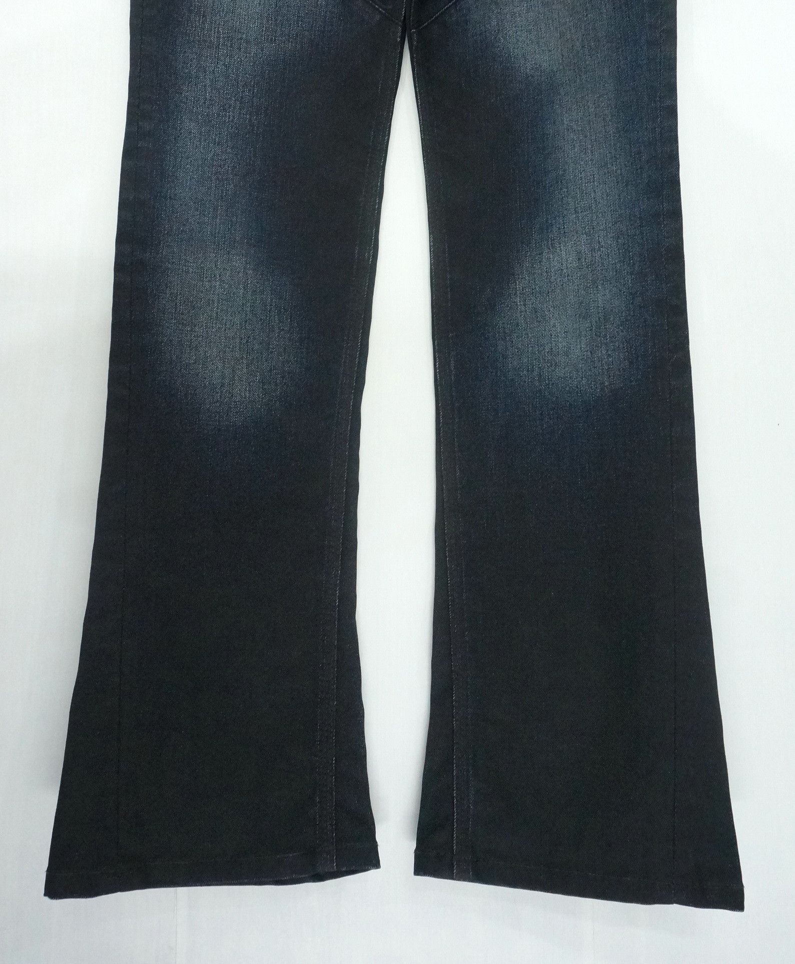 Japanese Brand Flare 🔥 NICOLE CLUB FOR MEN Low Rise Jeans Size US 30 / EU 46 - 7 Thumbnail