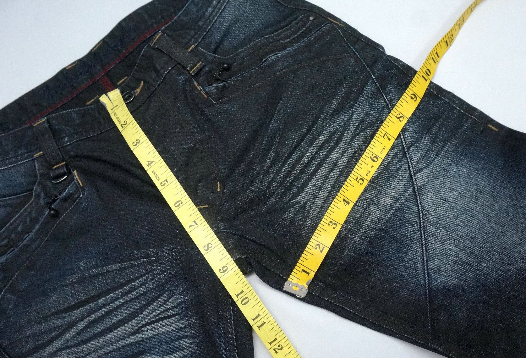 Japanese Brand Flare 🔥 NICOLE CLUB FOR MEN Low Rise Jeans Size US 30 / EU 46 - 16 Thumbnail