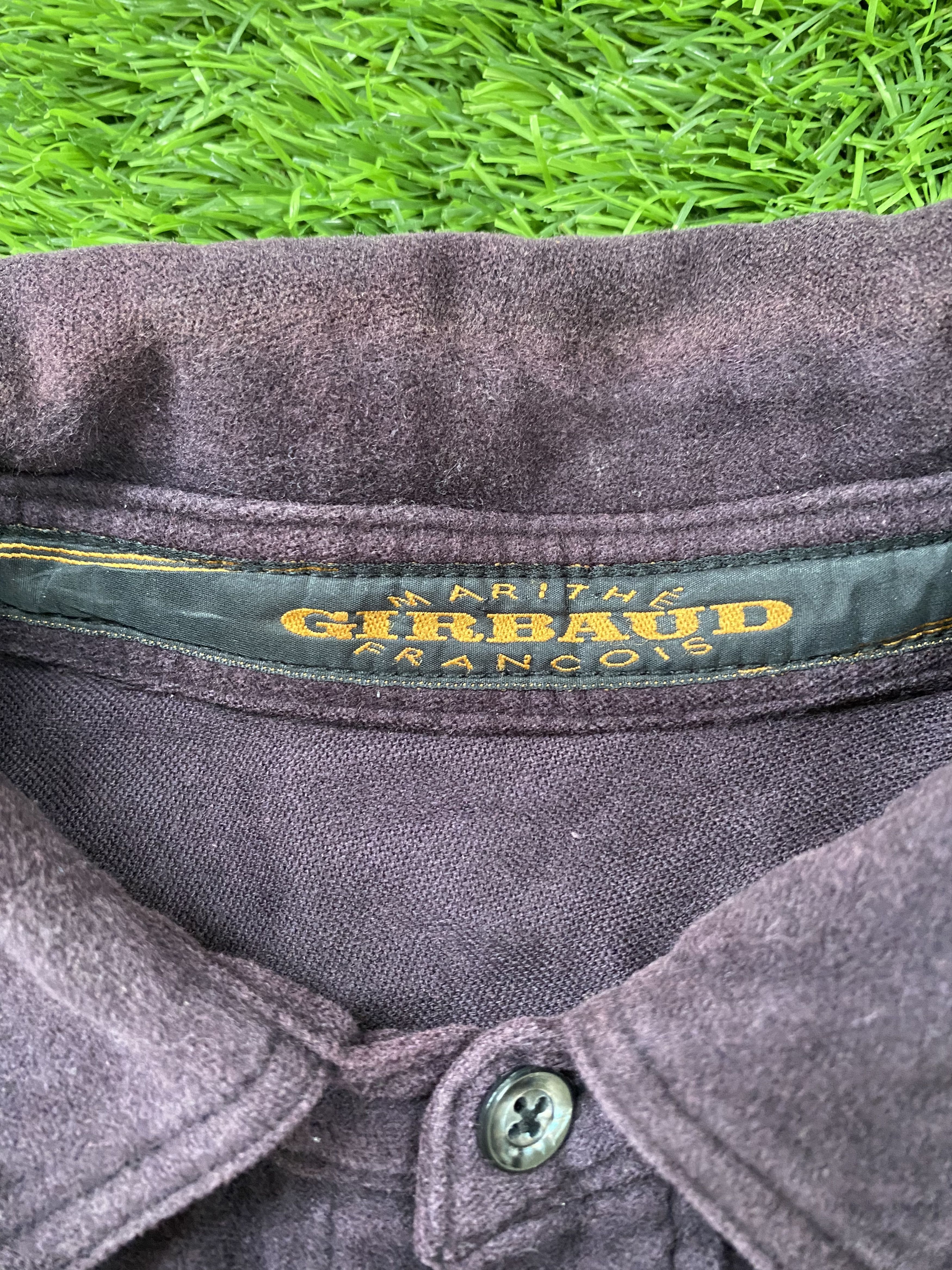 Marithe + Francois Girbaud Vintage Marithe Francois Girbaud Velour Overshirt Size US L / EU 52-54 / 3 - 3 Thumbnail