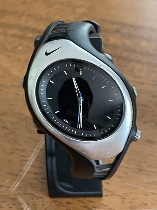 Nike Nike Triax Swift ADX Digital Analog Watch Silver Black | Grailed