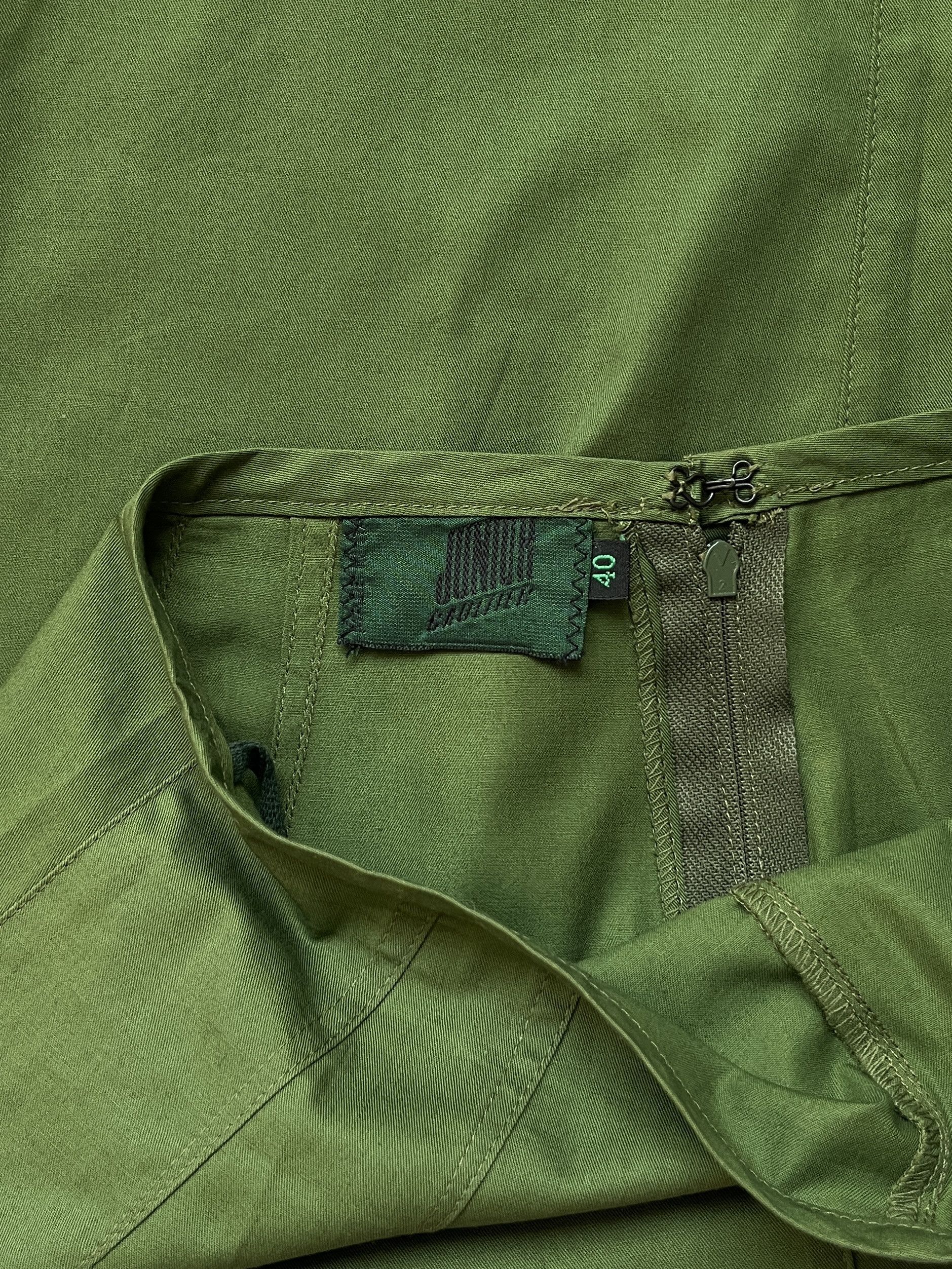 Jean Paul Gaultier ⚡️QUICK SALE⚡️1980s' Jean Paul Gaultier Green Skirt Size 27" / US 4 / IT 40 - 3 Thumbnail
