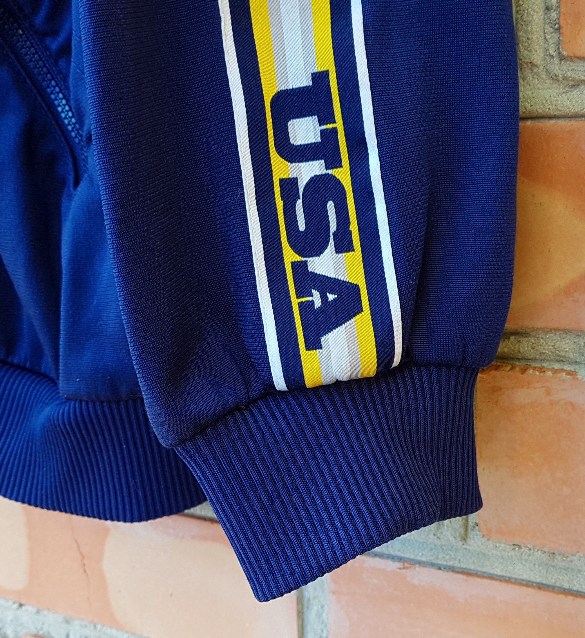 Nike Vintage 90s Nike USA Tape Full Zip Track Top Jacket Size US XL / EU 56 / 4 - 7 Thumbnail