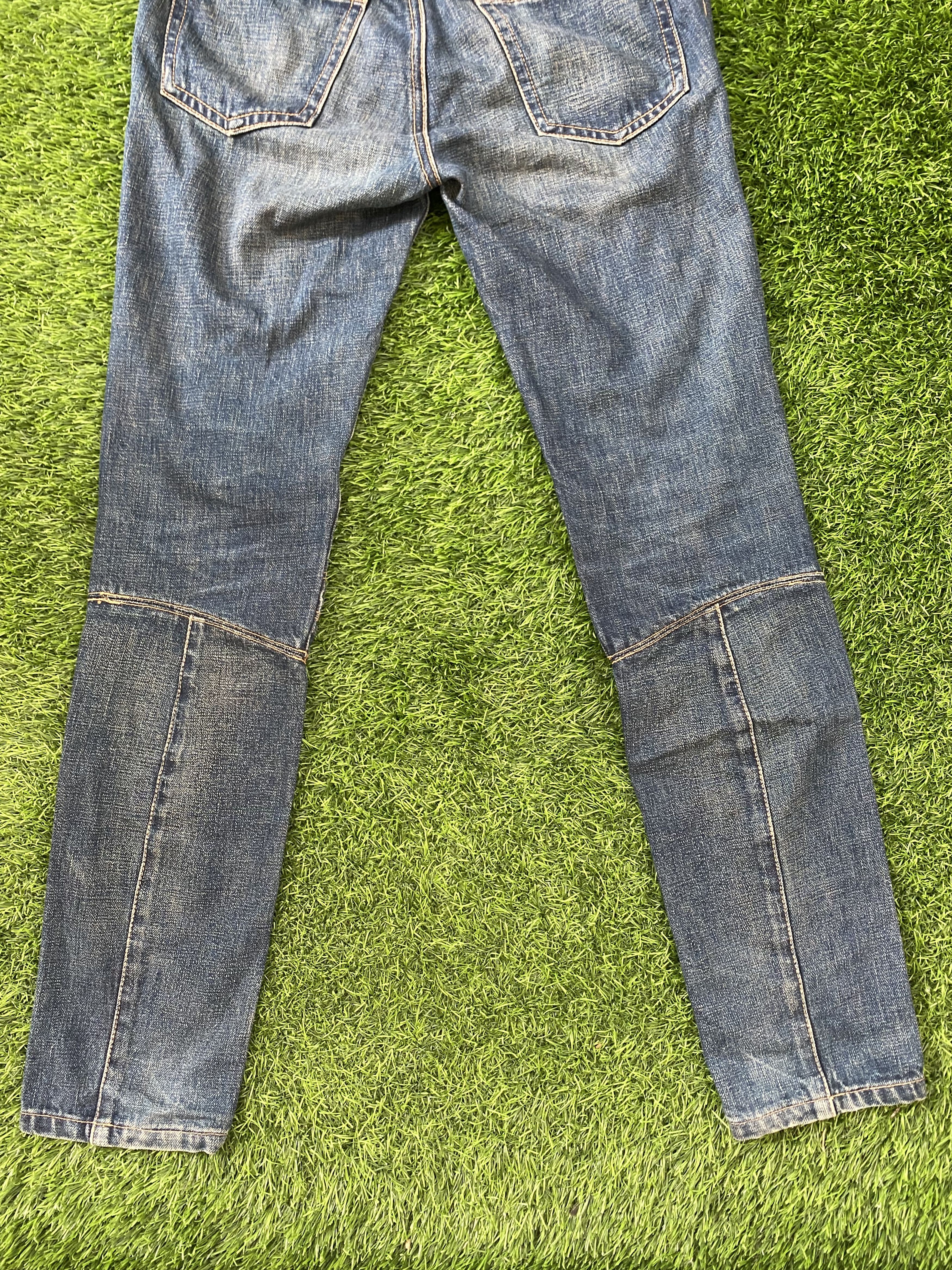 Comme des Garcons × Junya Watanabe Comme des Garcons Bikers Denim Pants Size US 30 / EU 46 - 4 Thumbnail