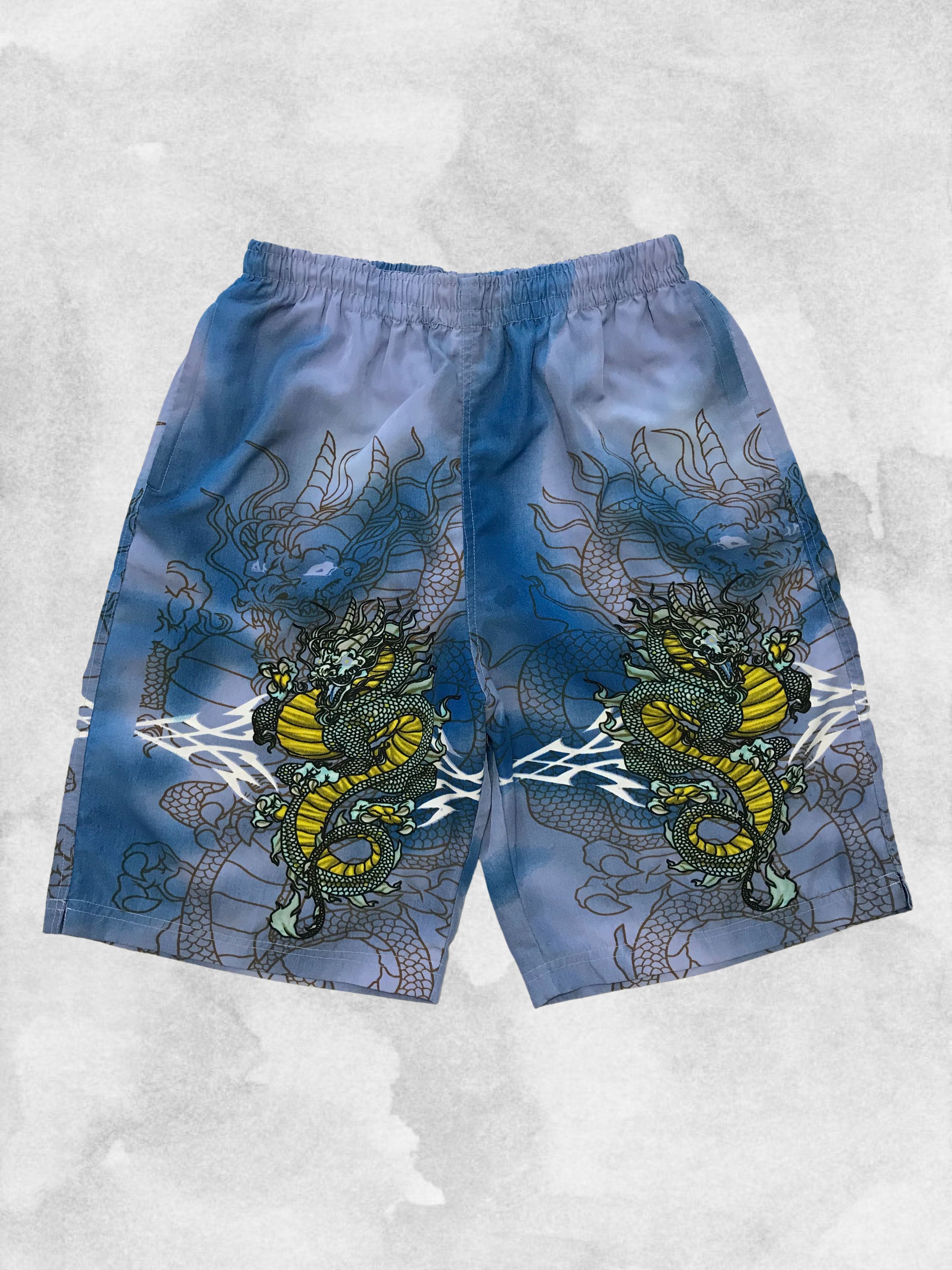 Other Vintage Dragon Crazy Shorts Hawaiian Japanese Allover Print Size US 32 / EU 48 - 1 Thumbnail