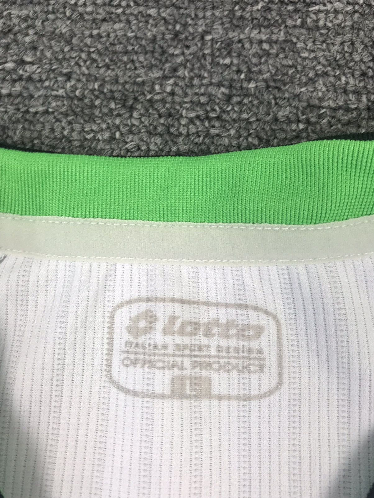 Lotto Sport × Vintage BORUSSIA MONCHENGLADBACH 2012/2013 HOME TRIKOT LOTTO,SZ L Size US L / EU 52-54 / 3 - 11 Thumbnail
