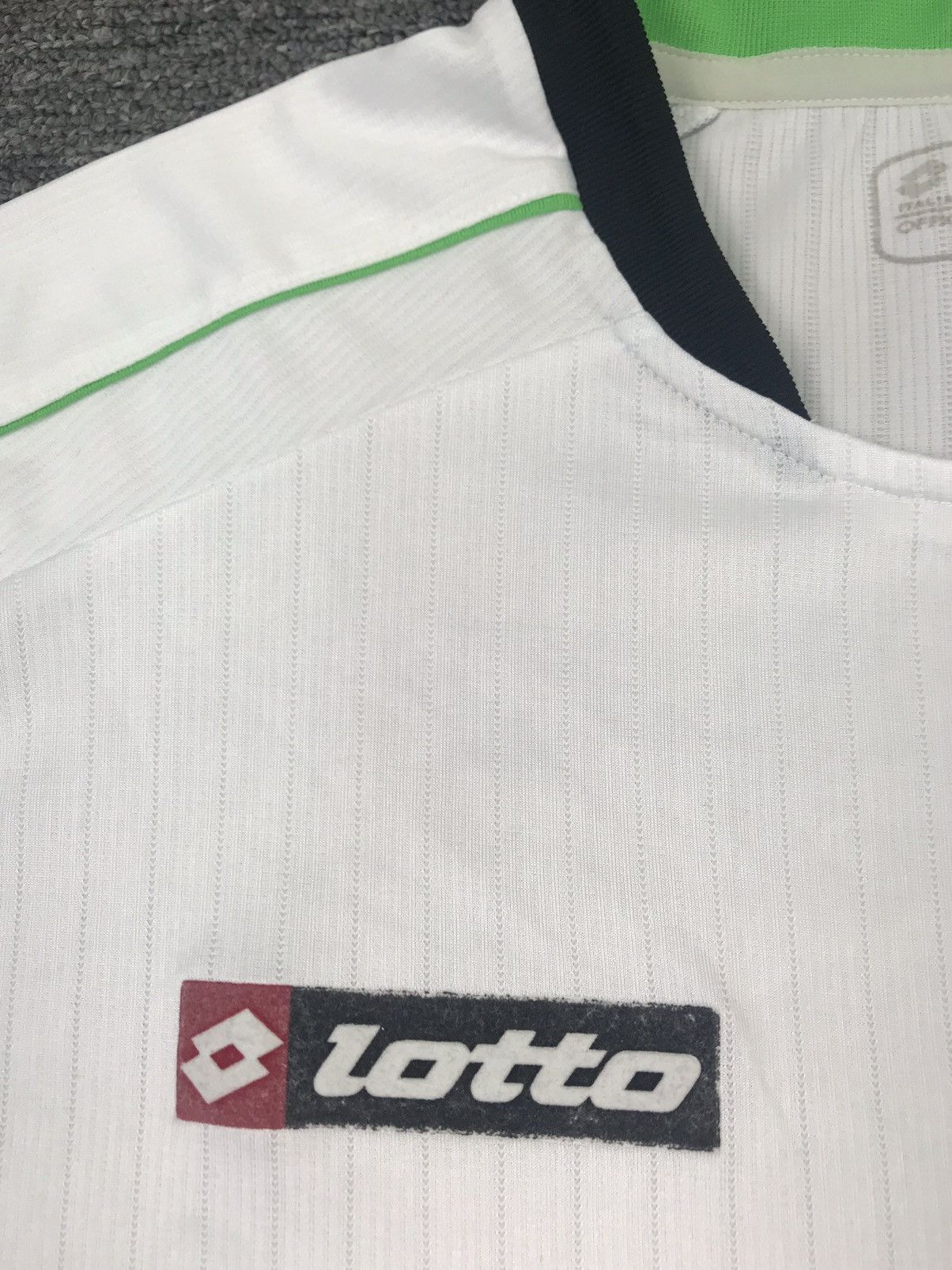 Lotto Sport × Vintage BORUSSIA MONCHENGLADBACH 2012/2013 HOME TRIKOT LOTTO,SZ L Size US L / EU 52-54 / 3 - 5 Thumbnail