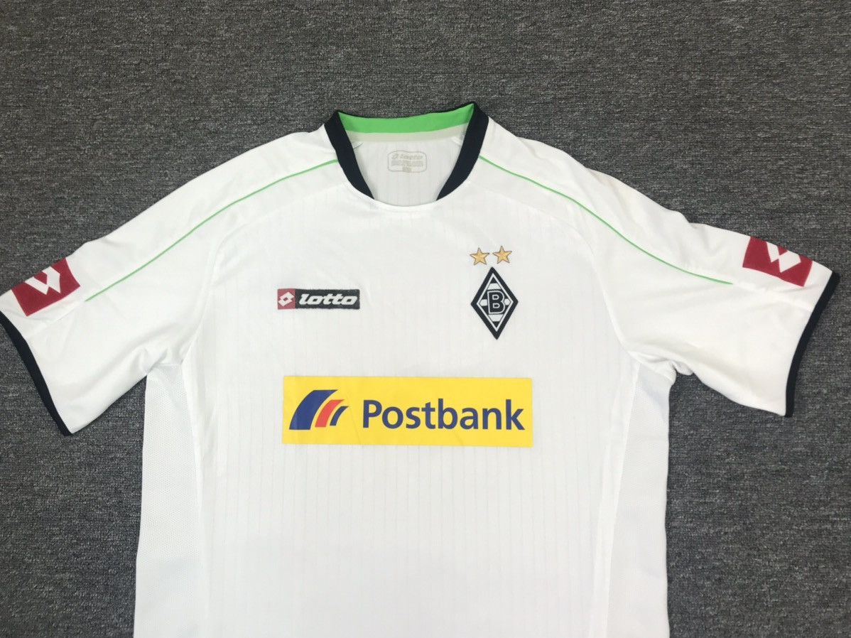 Lotto Sport × Vintage BORUSSIA MONCHENGLADBACH 2012/2013 HOME TRIKOT LOTTO,SZ L Size US L / EU 52-54 / 3 - 3 Thumbnail