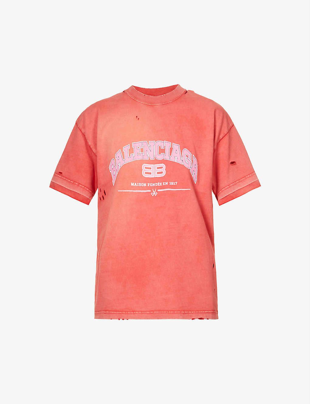 Balenciaga o1s1rm0723 T-Shirt in Multicolor Size US XS / EU 42 / 0 - 1 Thumbnail