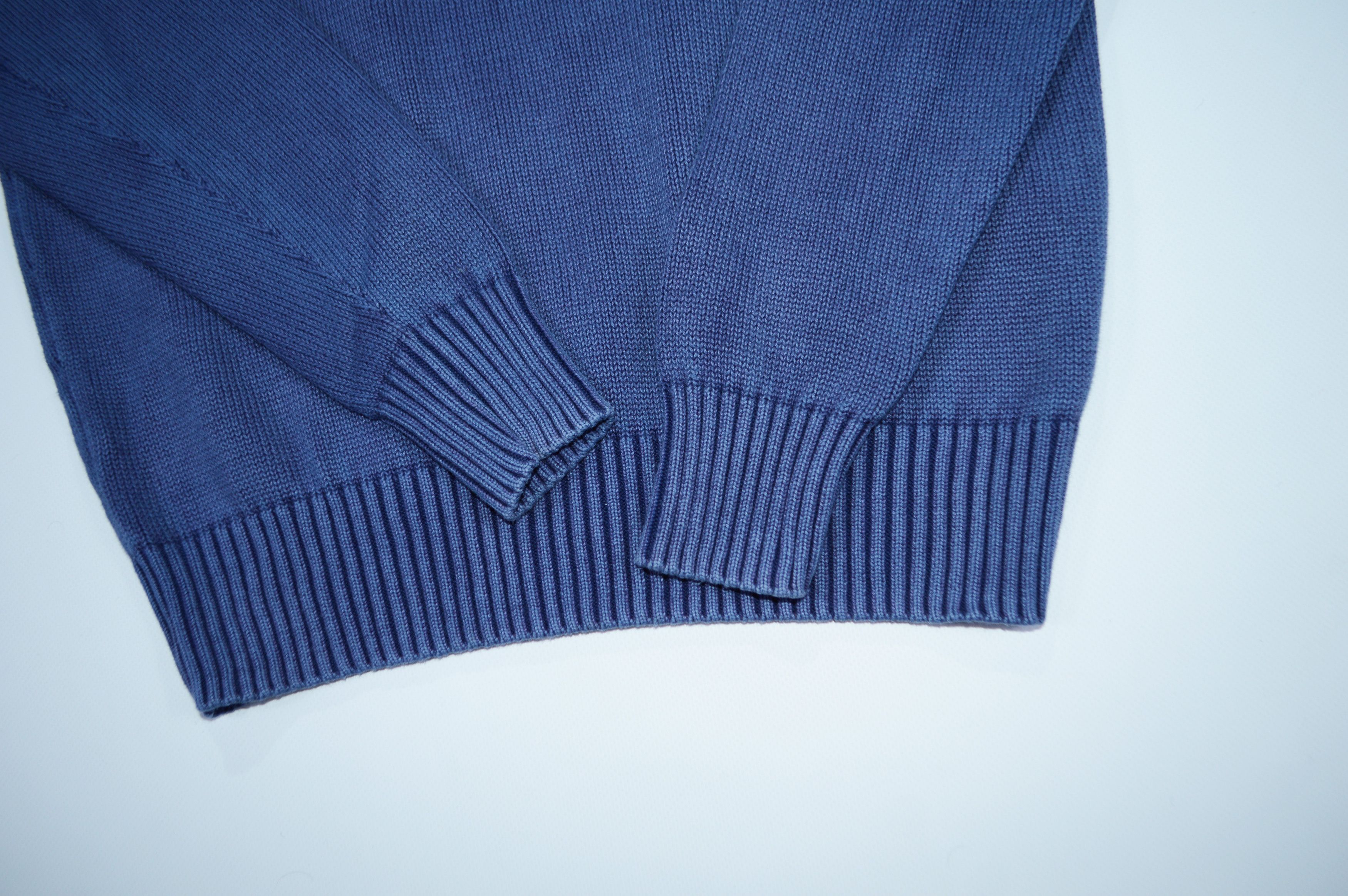 Hackett Hackett London MD Crew Neck Blue Pullover Sweater Size S Size US S / EU 44-46 / 1 - 6 Thumbnail