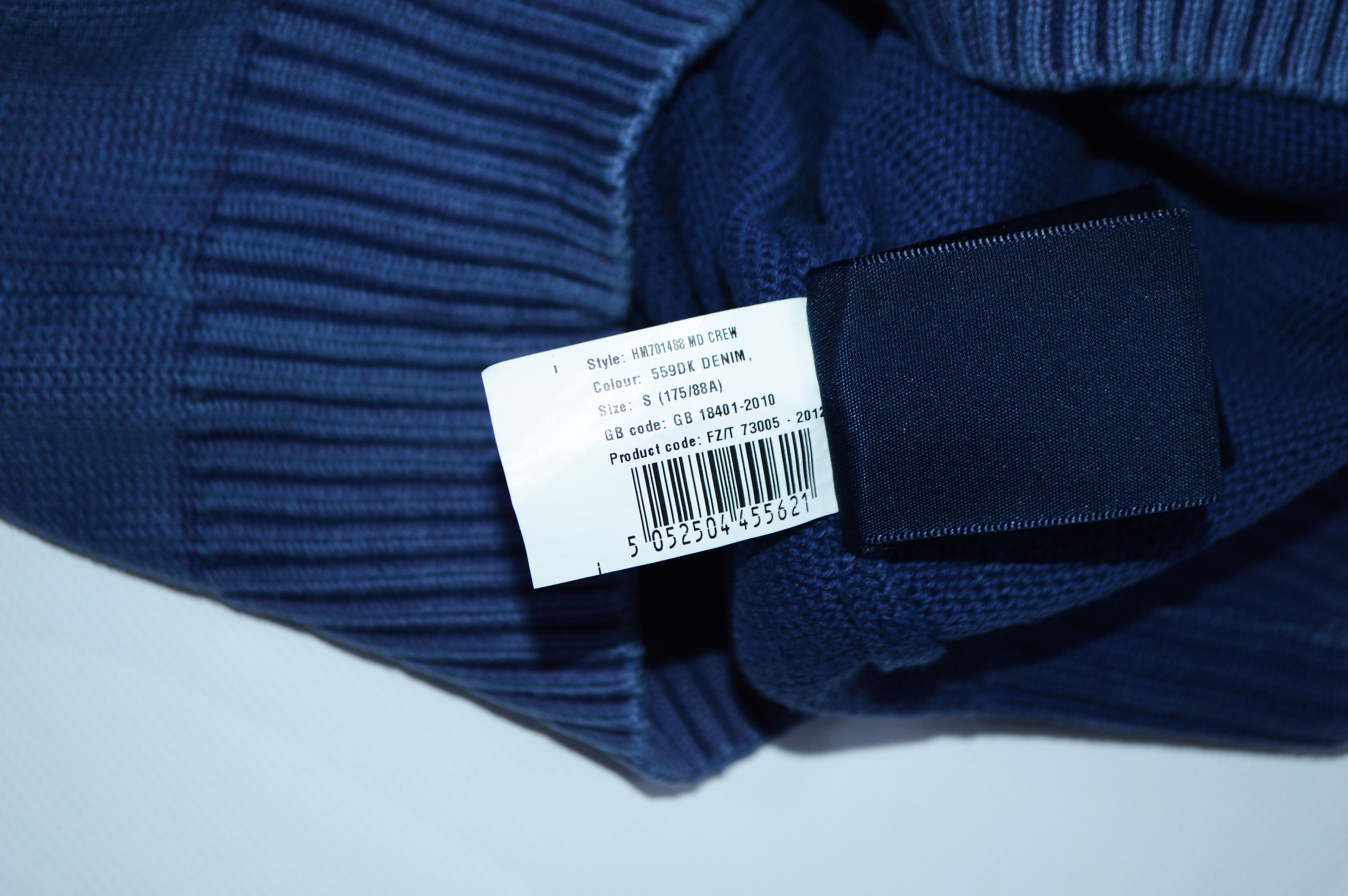 Hackett Hackett London MD Crew Neck Blue Pullover Sweater Size S Size US S / EU 44-46 / 1 - 8 Thumbnail