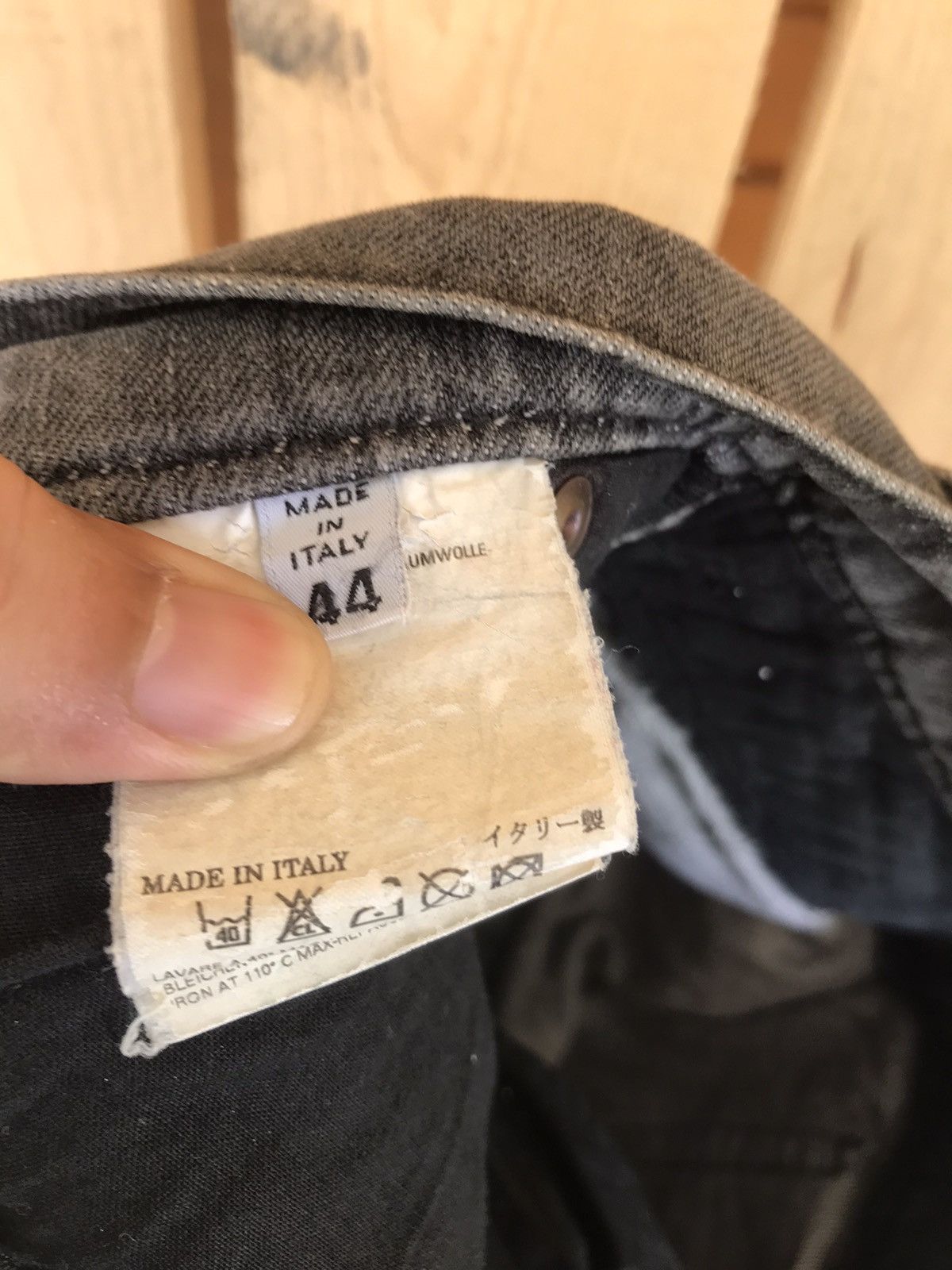 Maison Margiela MAISON MARTIN MARGIELA Knitted Back Jeans Size US 30 / EU 46 - 9 Thumbnail
