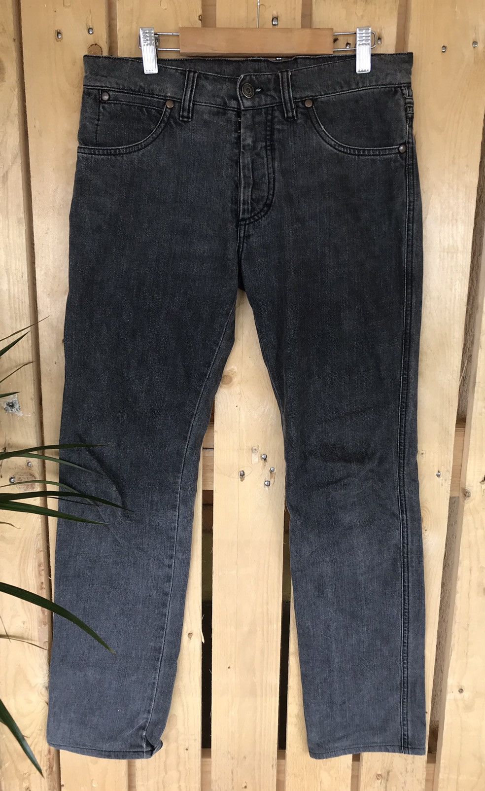 Maison Margiela MAISON MARTIN MARGIELA Knitted Back Jeans Size US 30 / EU 46 - 3 Thumbnail