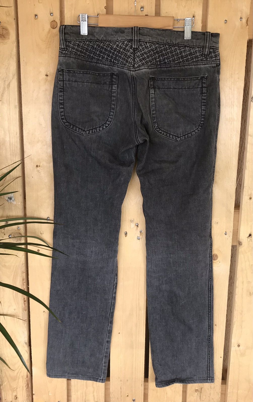 Maison Margiela MAISON MARTIN MARGIELA Knitted Back Jeans Size US 30 / EU 46 - 2 Thumbnail