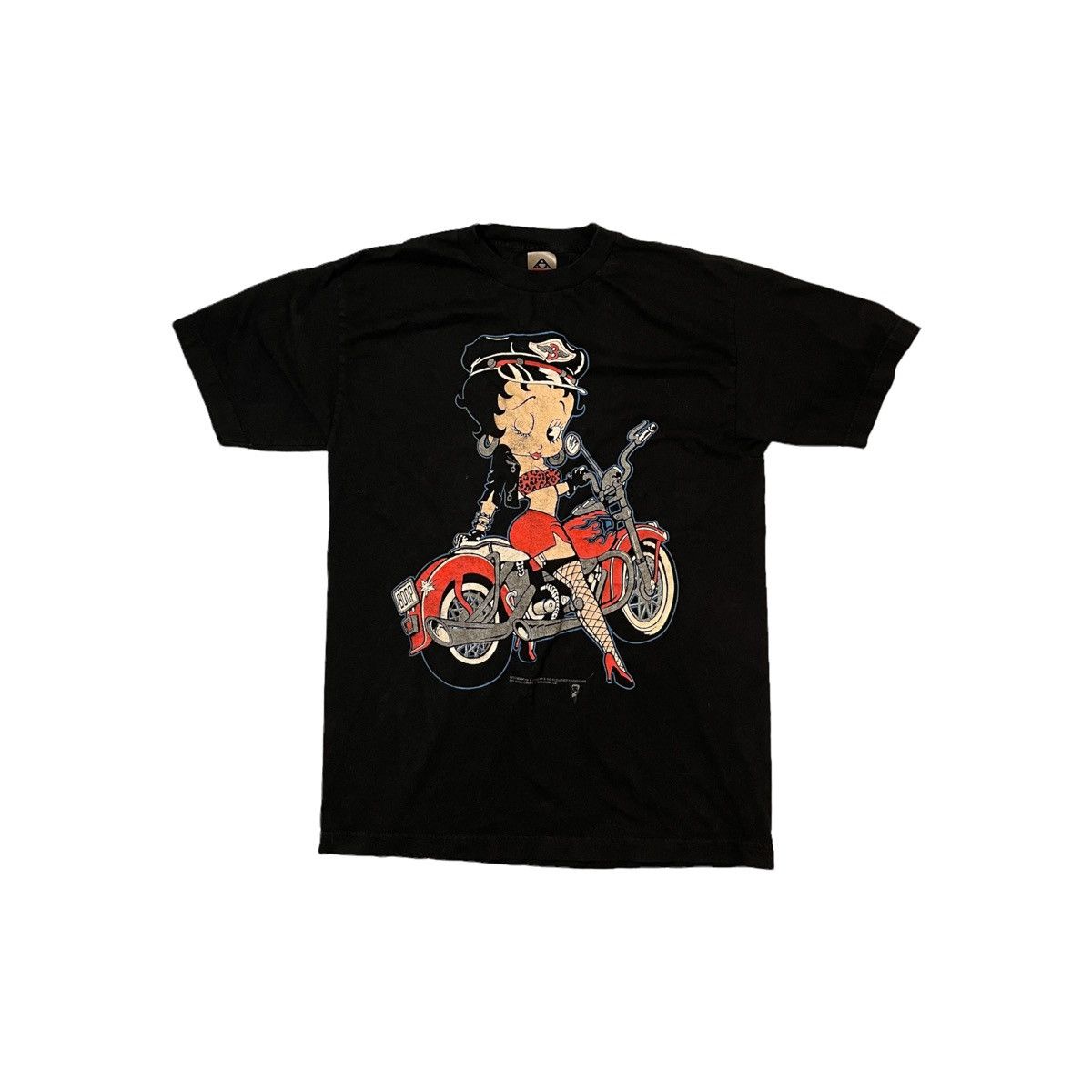 Vintage 1992 Betty Boop Bike Girl Tee Size US M / EU 48-50 / 2 - 1 Thumbnail