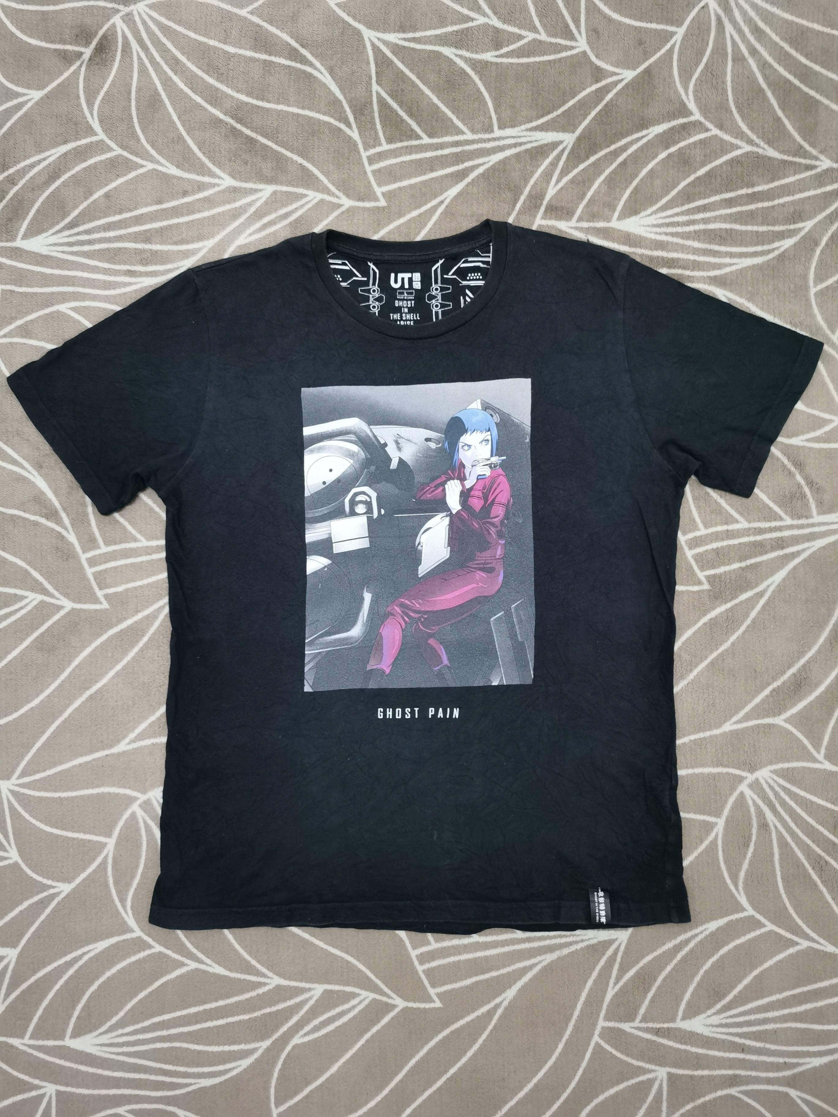 Anime × Uniqlo GHOST IN THE SHELL T-Shirt Size US L / EU 52-54 / 3 - 1 Thumbnail