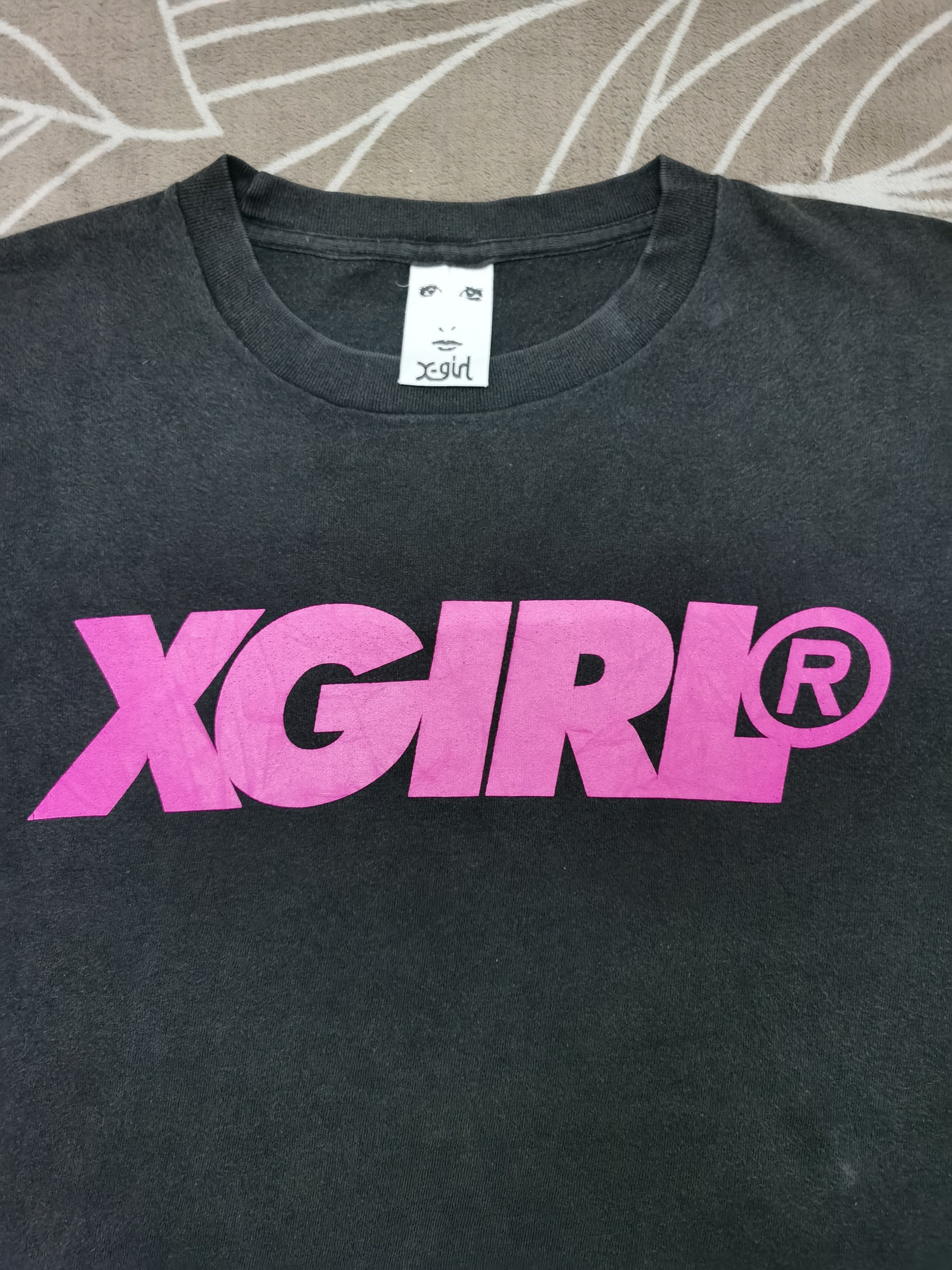 Japanese Brand X-Girl Spellout Tee Size US M / EU 48-50 / 2 - 2 Thumbnail