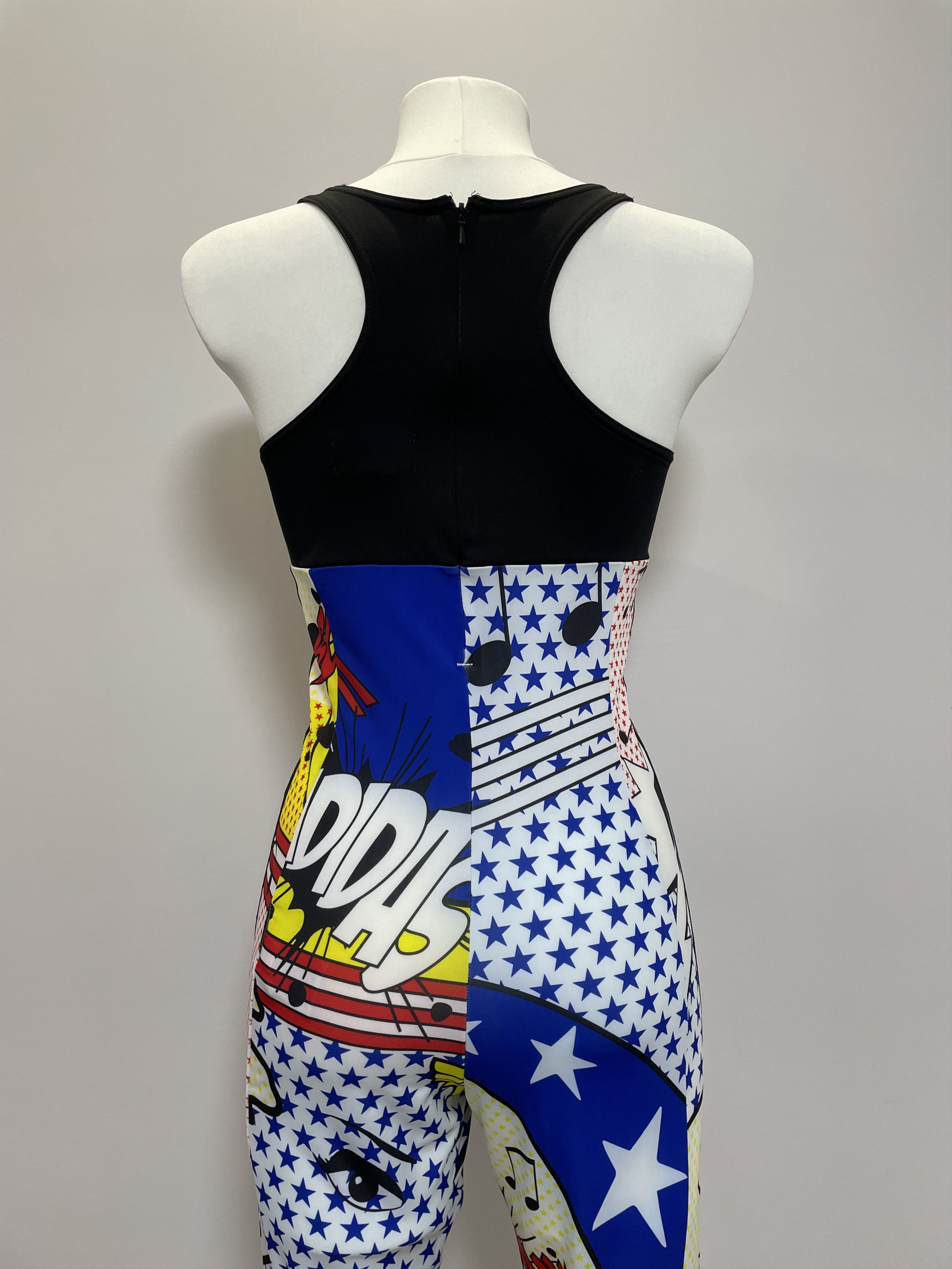 Adidas ADIDAS x RITA ORA Collab Jumpsuit Comic Catsuit Overall Size 28" / US 6 / IT 42 - 10 Thumbnail