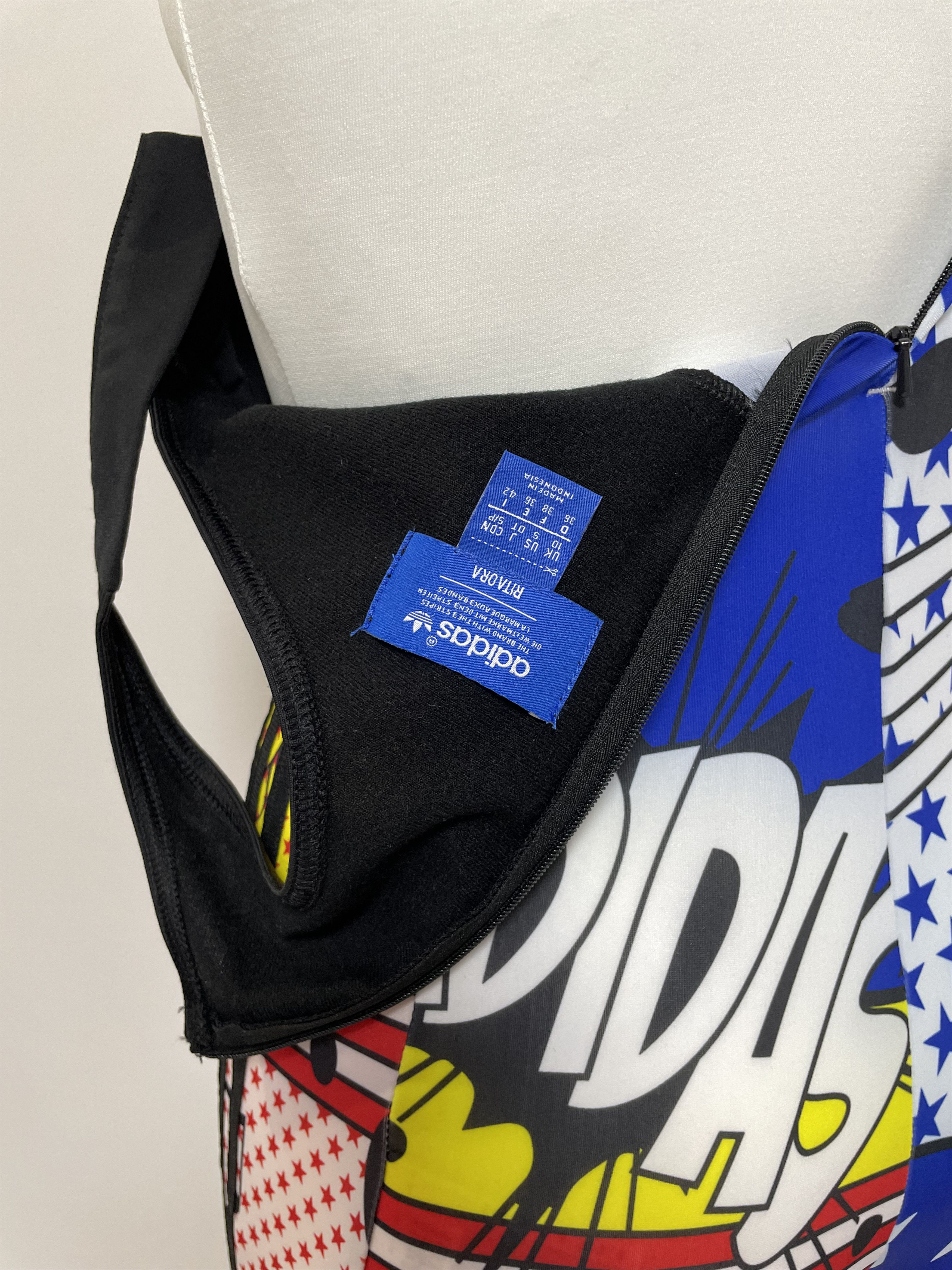 Adidas ADIDAS x RITA ORA Collab Jumpsuit Comic Catsuit Overall Size 28" / US 6 / IT 42 - 14 Thumbnail