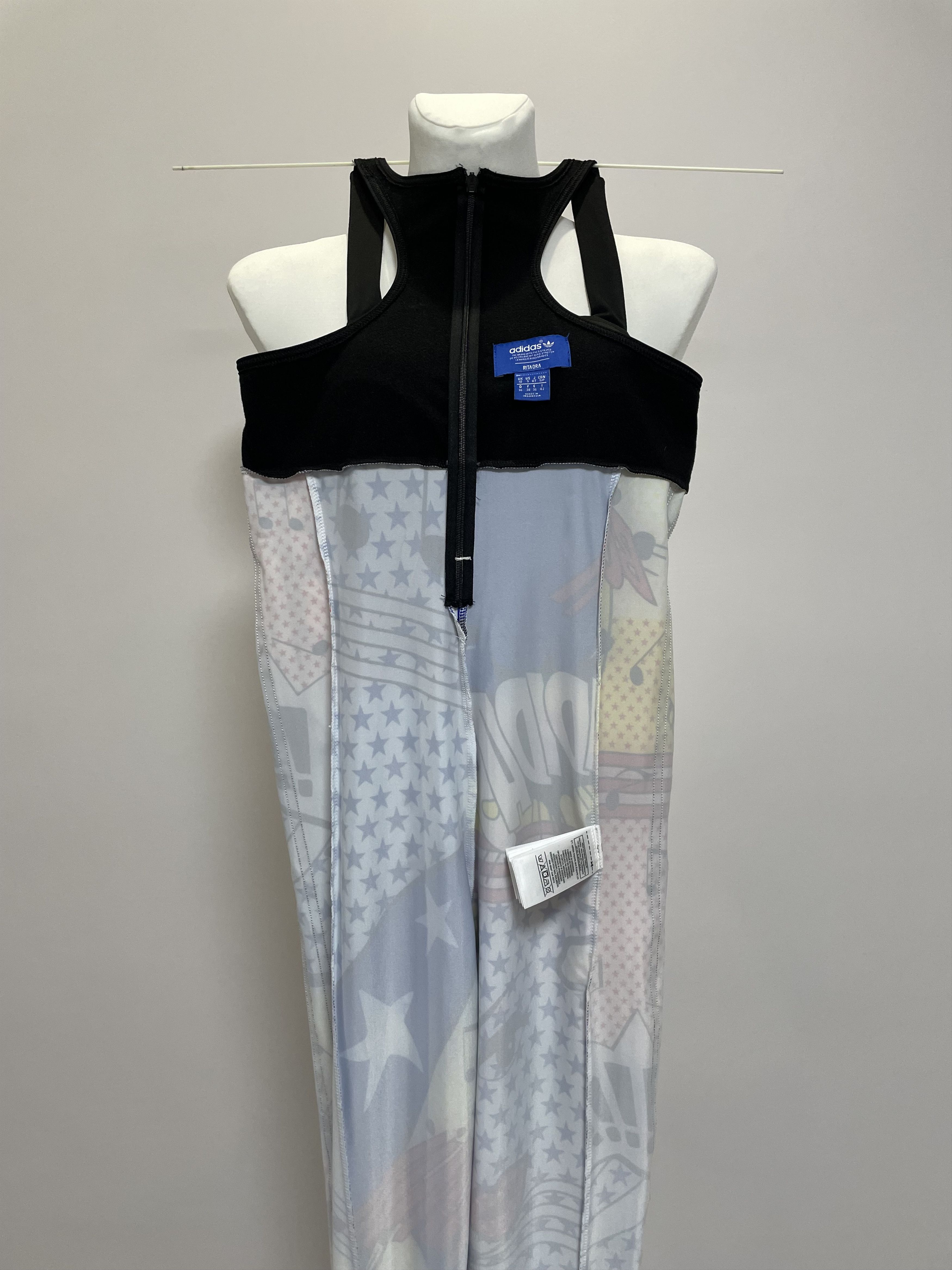 Adidas ADIDAS x RITA ORA Collab Jumpsuit Comic Catsuit Overall Size 28" / US 6 / IT 42 - 18 Thumbnail