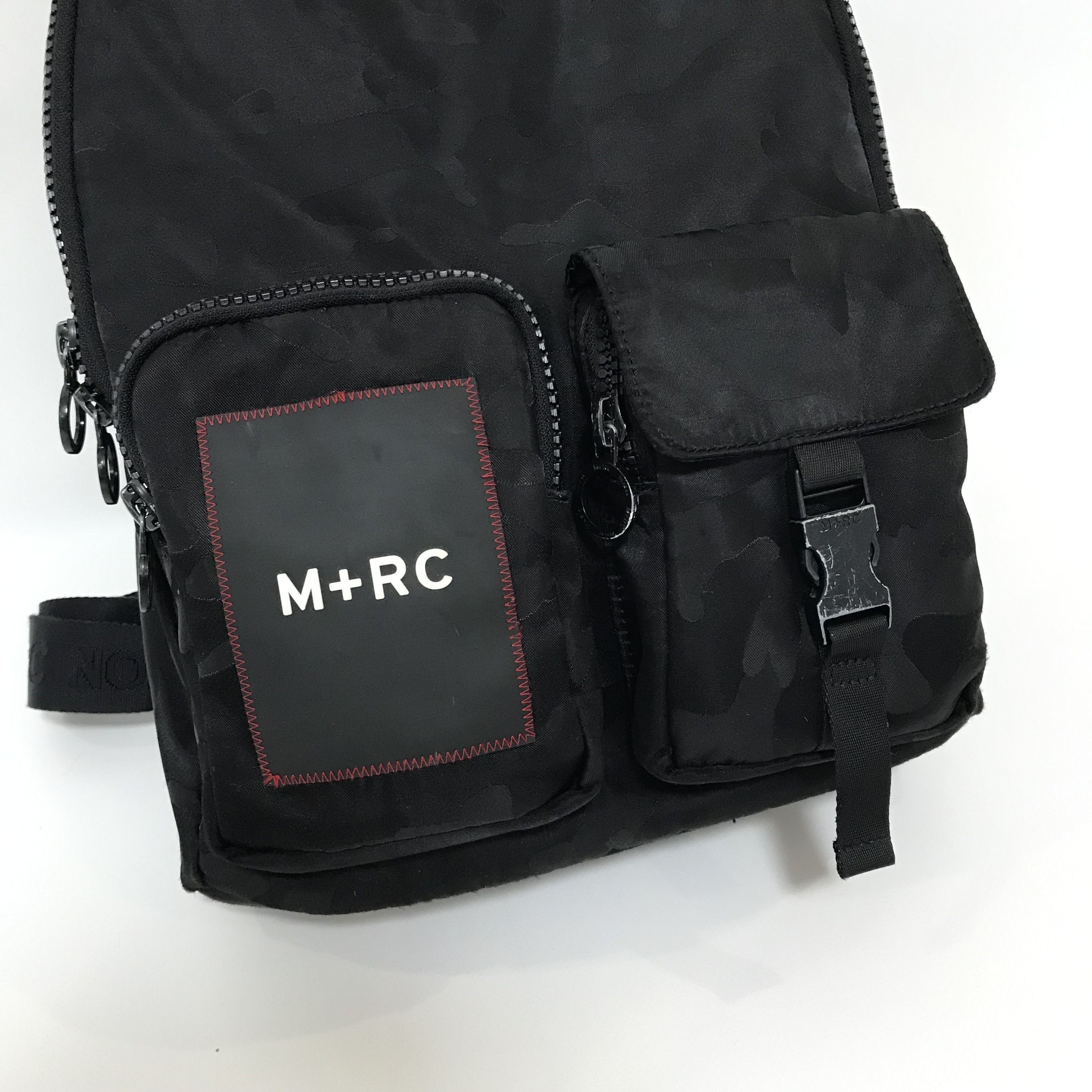 M+Rc Noir M+RC NOIR Mac 10 Hi-Tech Backpack Black Camo Rucksack Bag Size ONE SIZE - 8 Thumbnail