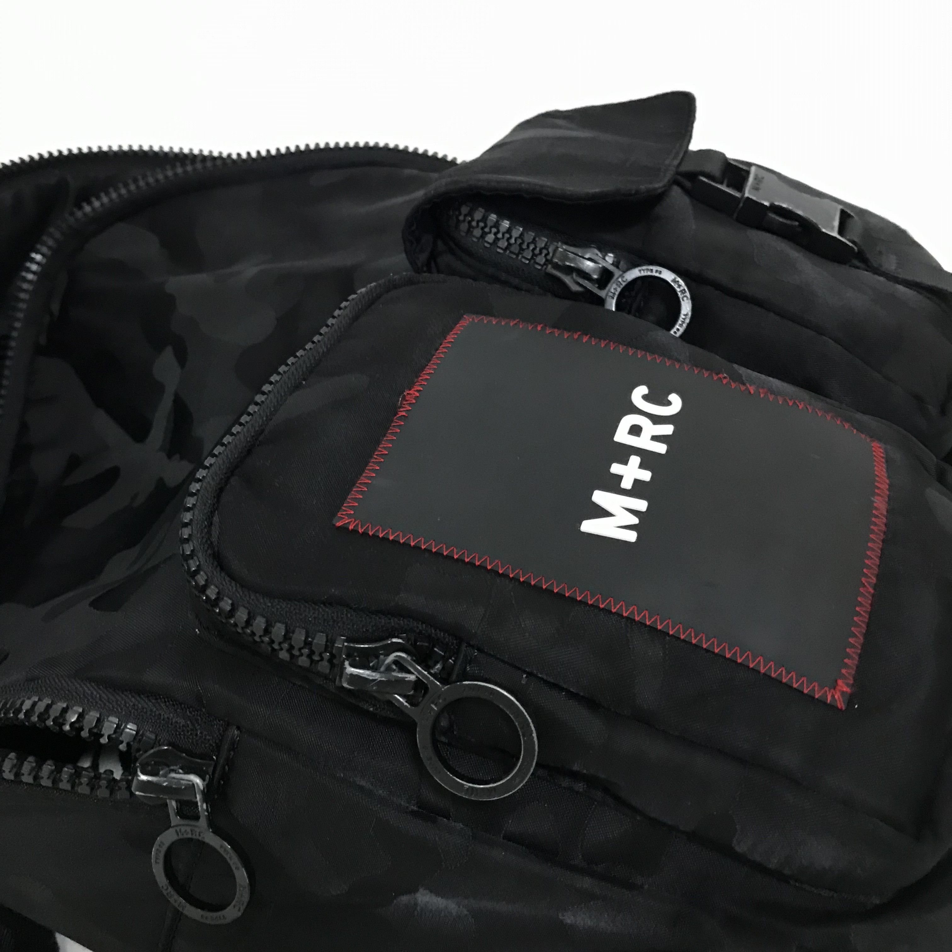M+Rc Noir M+RC NOIR Mac 10 Hi-Tech Backpack Black Camo Rucksack Bag Size ONE SIZE - 10 Thumbnail