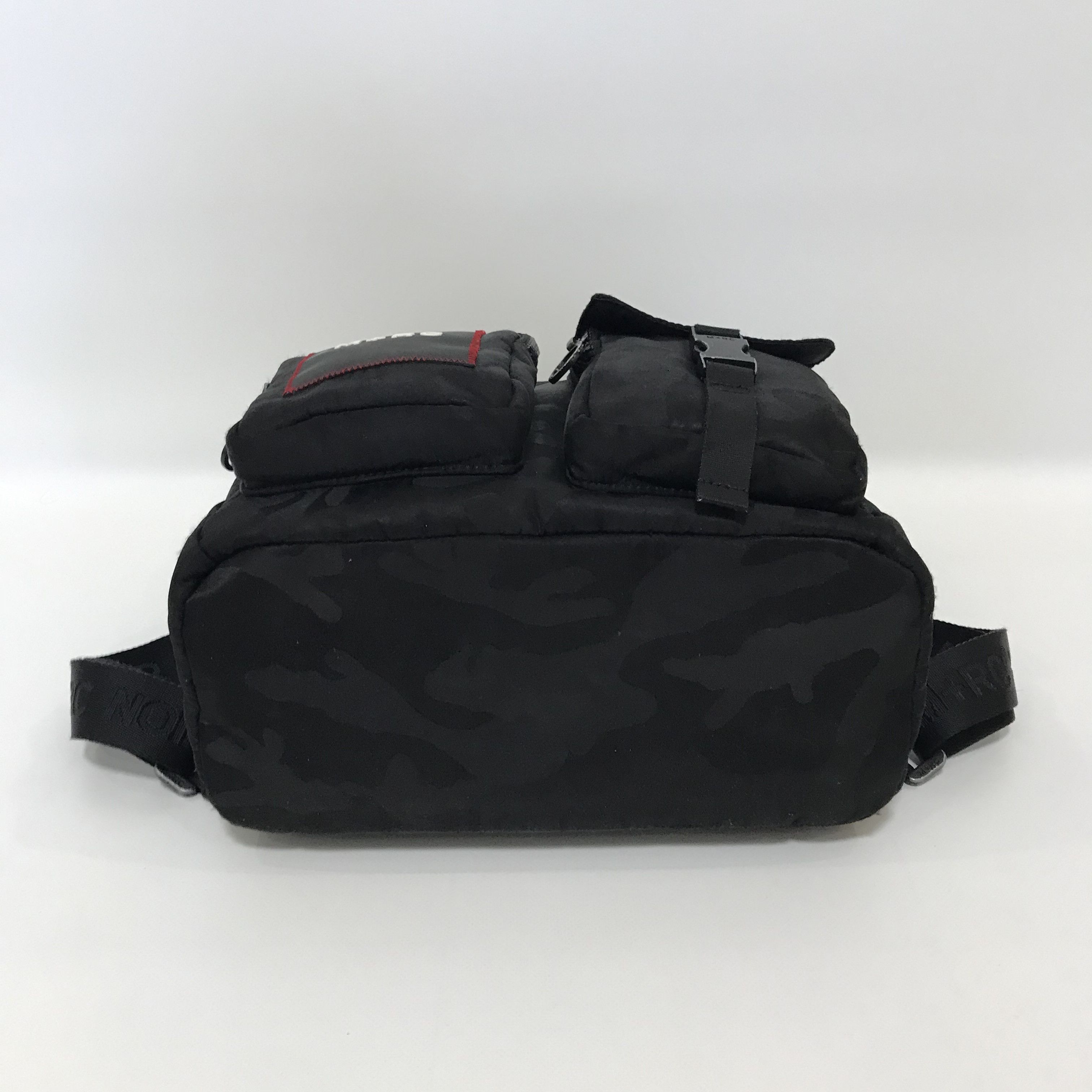 M+Rc Noir M+RC NOIR Mac 10 Hi-Tech Backpack Black Camo Rucksack Bag Size ONE SIZE - 7 Thumbnail