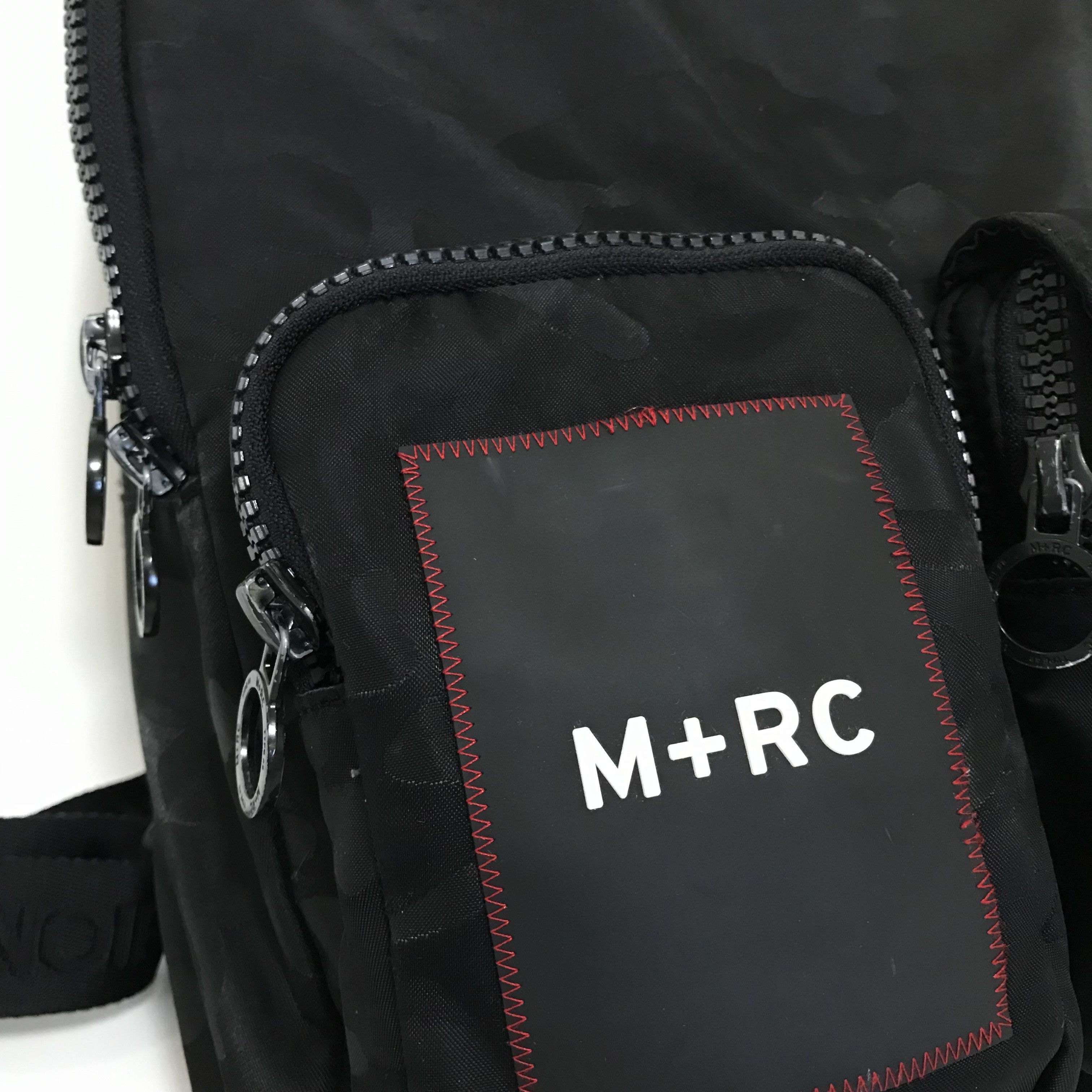 M+Rc Noir M+RC NOIR Mac 10 Hi-Tech Backpack Black Camo Rucksack Bag Size ONE SIZE - 9 Thumbnail