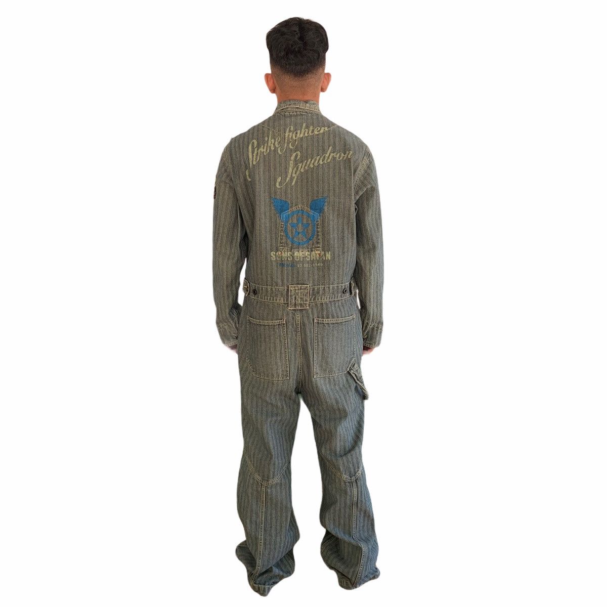 PPFM PPFM Strike Fighter Squadron Sons Of Satan Coverall Size US L / EU 52-54 / 3 - 3 Thumbnail