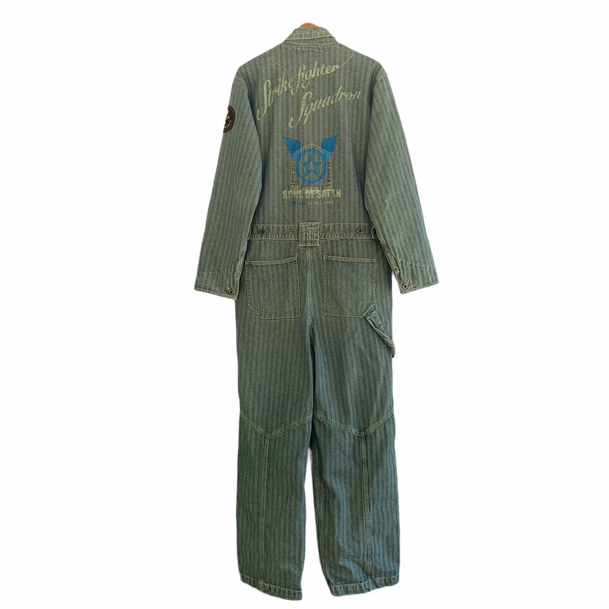 PPFM PPFM Strike Fighter Squadron Sons Of Satan Coverall Size US L / EU 52-54 / 3 - 20 Thumbnail