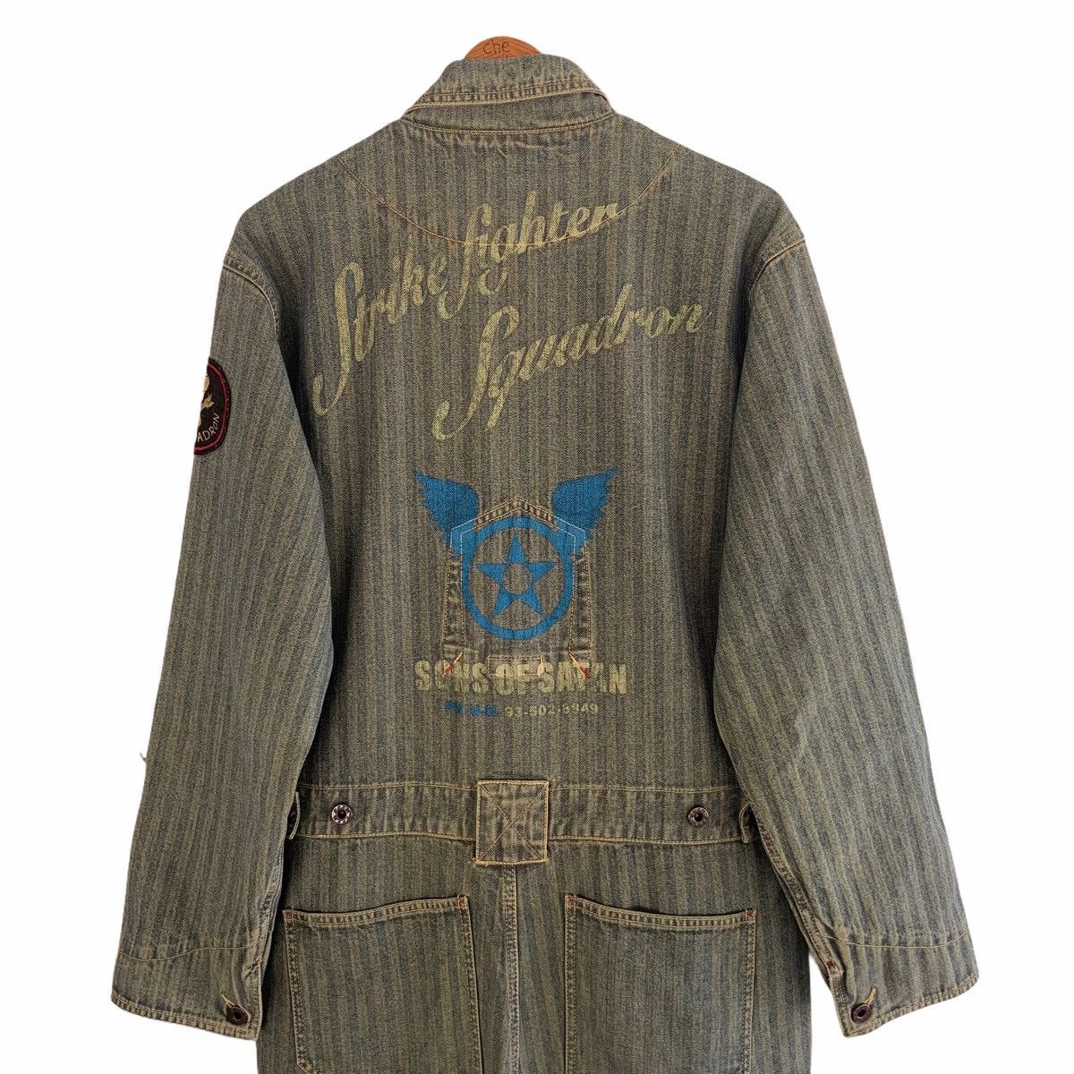 PPFM PPFM Strike Fighter Squadron Sons Of Satan Coverall Size US L / EU 52-54 / 3 - 9 Thumbnail