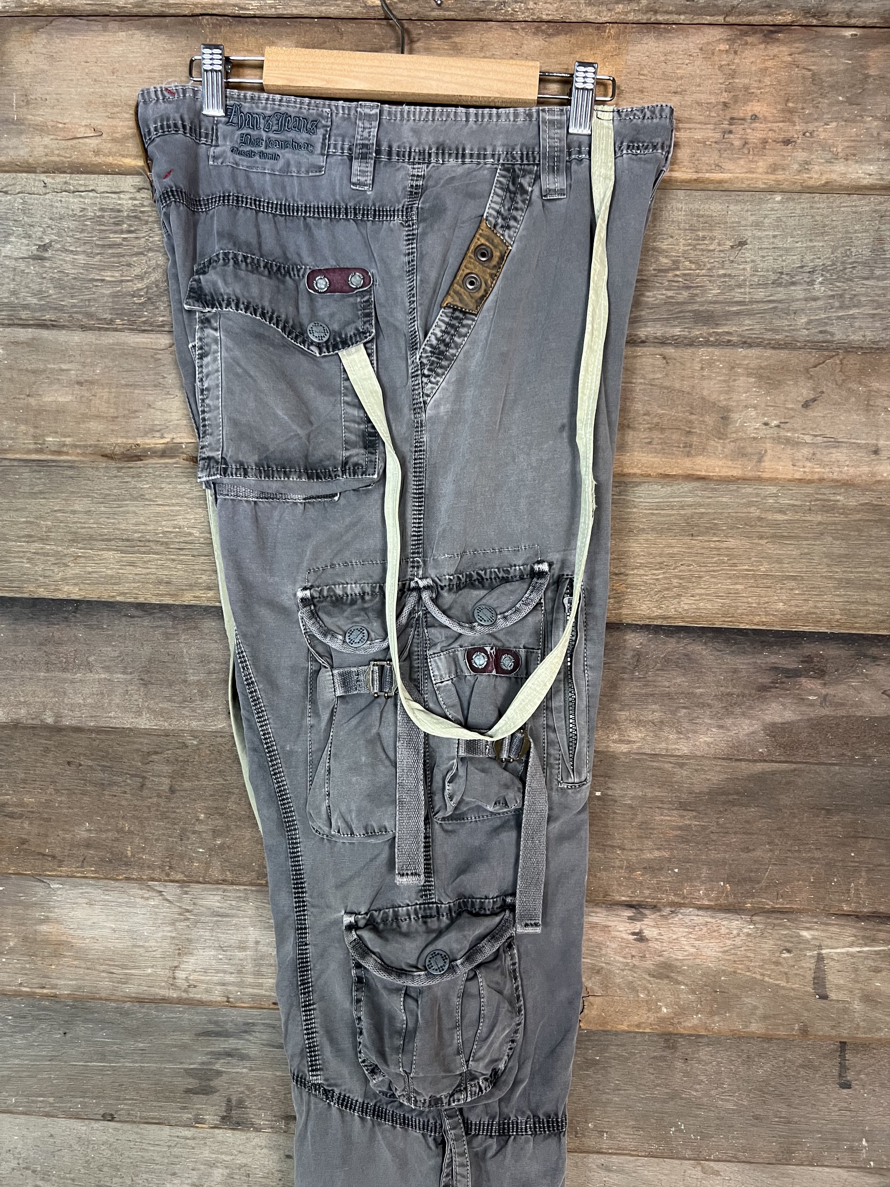 Japanese Brand CARGO PANT MULTIPOCKET CUSTOM SEDITIONARIES JAPANESE BRANDED Size US 30 / EU 46 - 20 Thumbnail