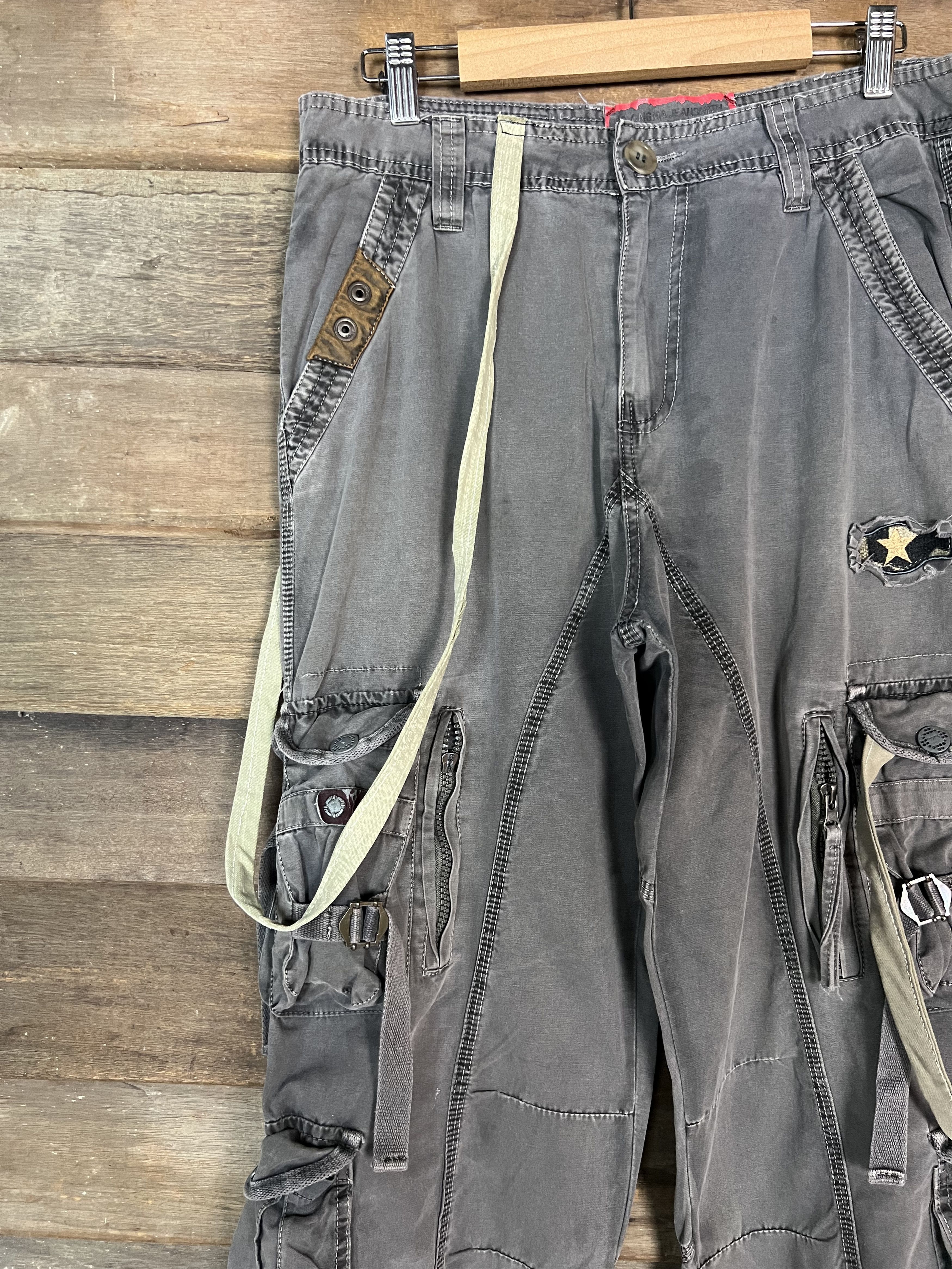 Japanese Brand CARGO PANT MULTIPOCKET CUSTOM SEDITIONARIES JAPANESE BRANDED Size US 30 / EU 46 - 11 Thumbnail